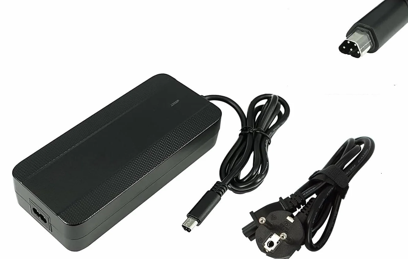 PowerSmart 42V 4A ładowarka 5 pin trapezowy do akumulatorów 36V Phylion NEOMOUV Cronos