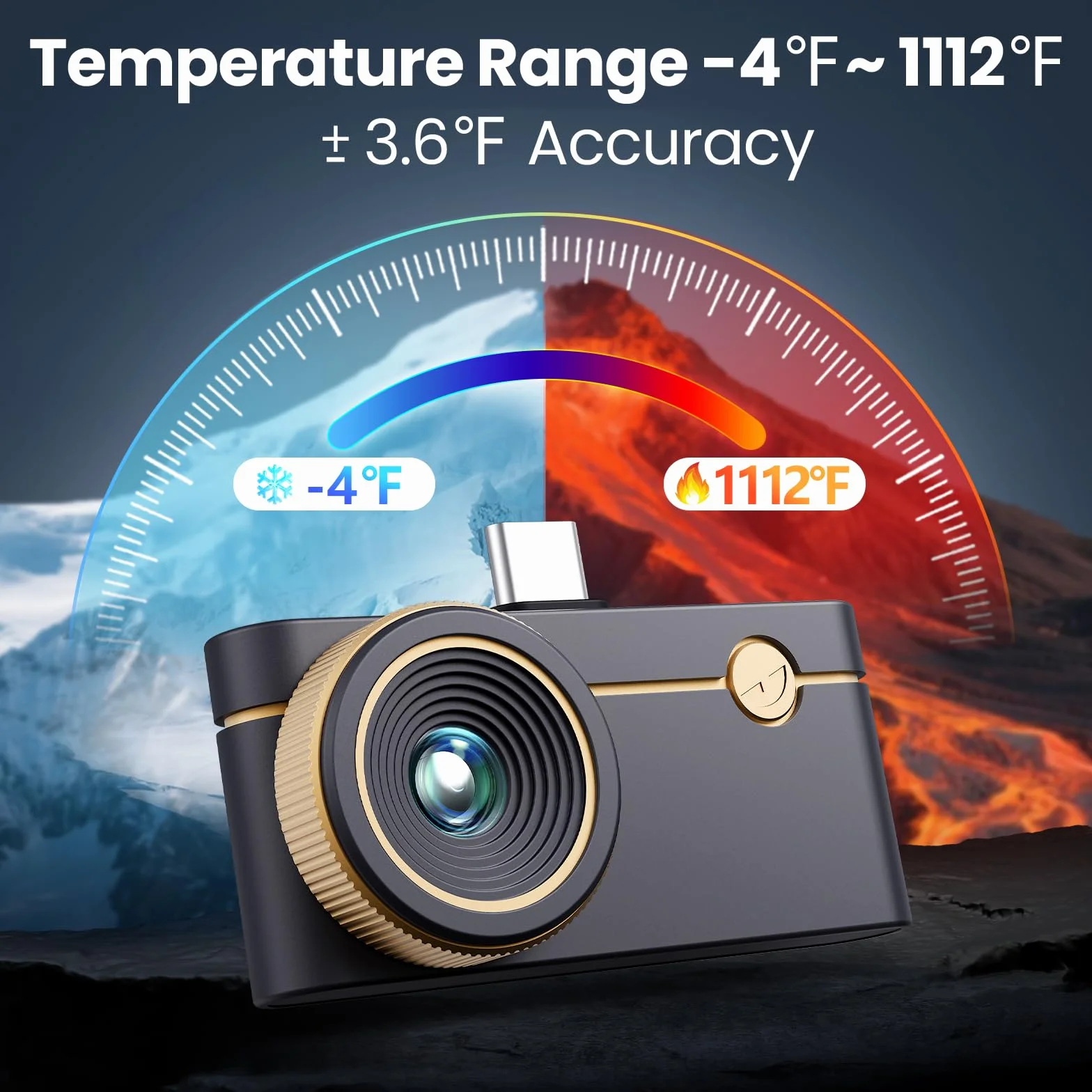 Kamera termowizyjna P3 do iPhone i Android kamera na podczerwień, regulowany obiektyw, super rozdzielczość IR 512 x 384, -20℃-600℃, kamera termowizyjna do kontroli PCB