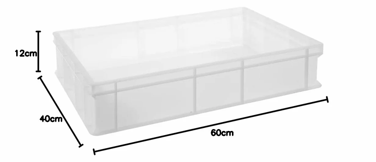 HENDI Pojemnik na ciasto do pizzy - 24 L - 600x400x(H)130mm