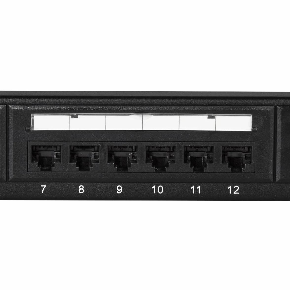 LogiLink Professional EconLine Cat.6 250 MHz Patch Panel 19" UTP 24 porty RJ45