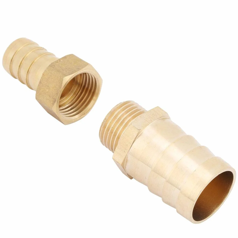 16 mm-16/19 / 25 mm mosiądz Fitting wąż zadzior złączka redukcyjna element łączący do rur prostych (16-25 mm)