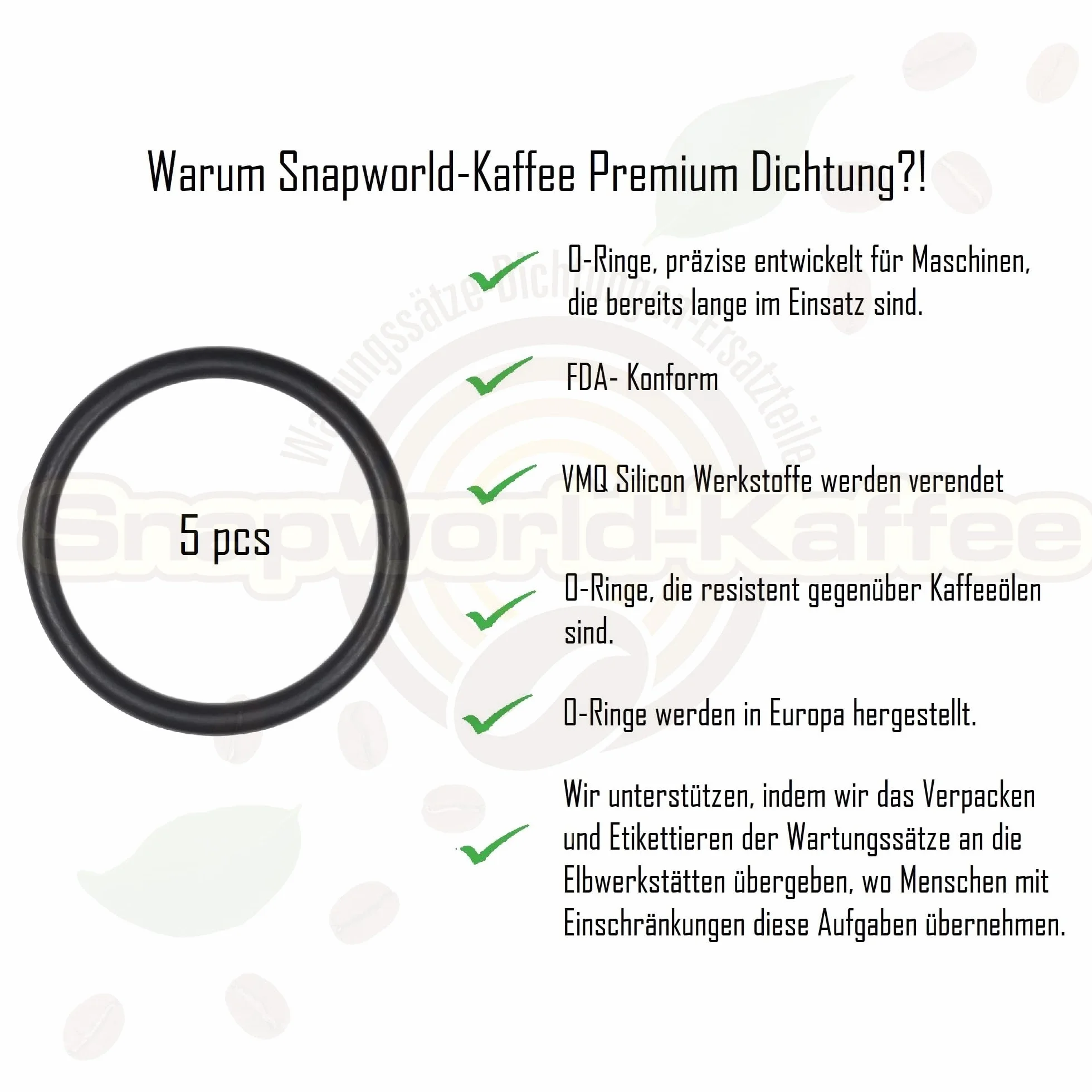 Uszczelka o-ringów kompatybilna z ekspresem do kawy ESE44 Didiesse FROG Faber La Piccolo Grimac Union Group Lavazza (5)