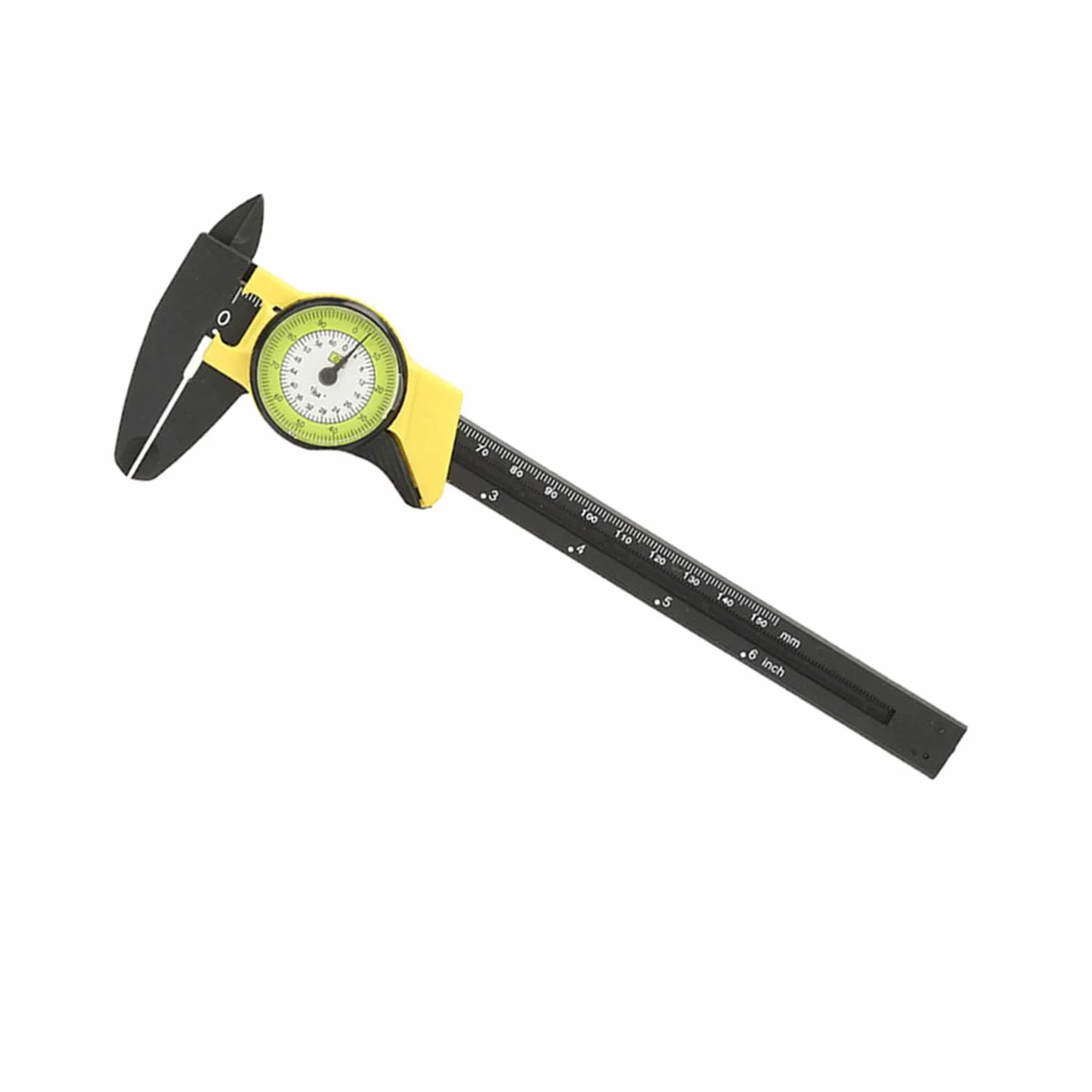 Plastikowa Suwmiarka z Noniuszem Linijka Profesjonalne Narzędzie Ure Tool Suwmiarka z Noniuszem do Pomiarów 0-150 Mm (AKLOSIPYa3t8ihwesn-02)