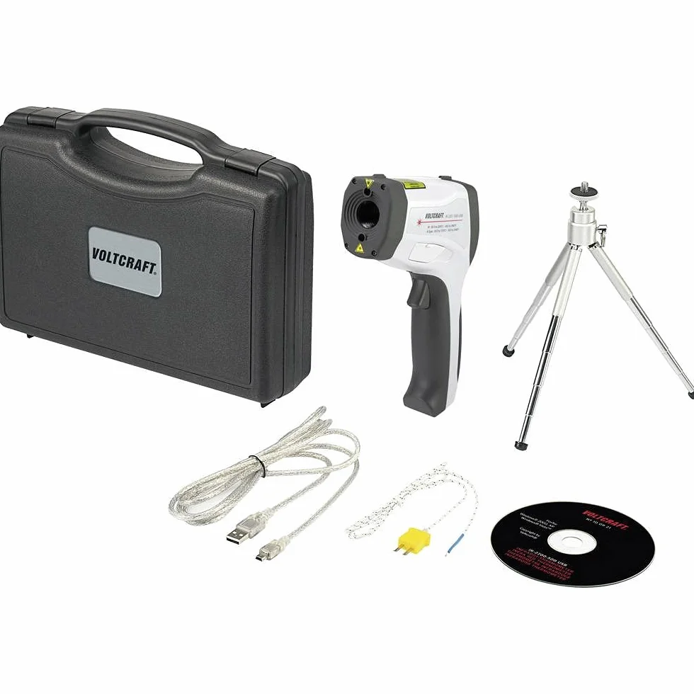 Pirometr VOLTCRAFT IR 2201-50D USB od -50 do 2200C
