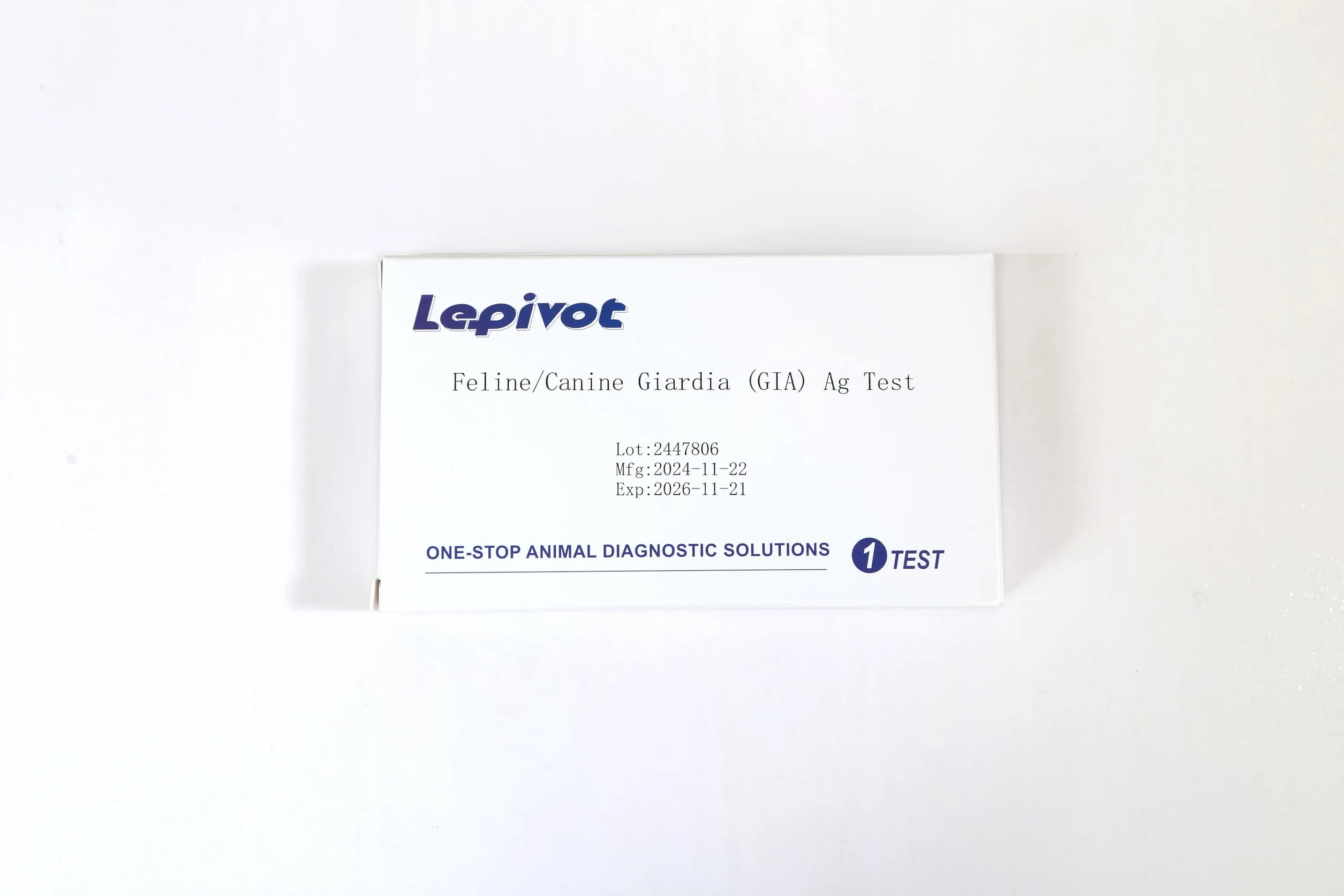 Test na giardię LEPIVOT Test antygenowy na giardię (GIA)