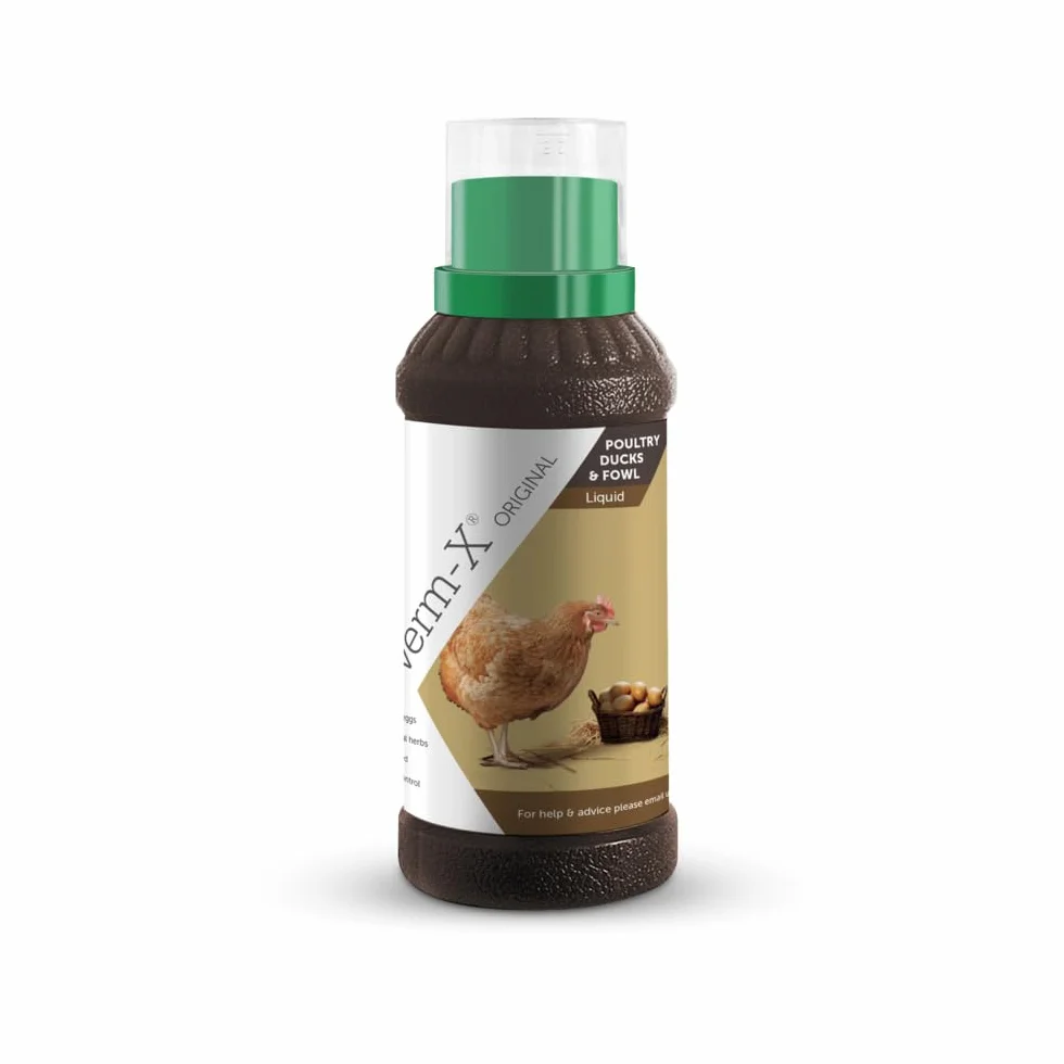 Verm-X Płyn do drobiu 250 ml Naturalna kontrola pasożytów