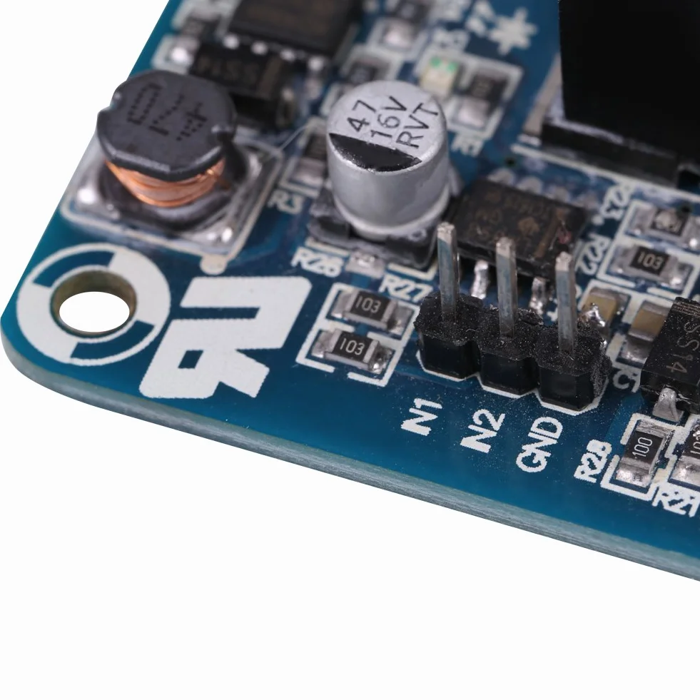Moduł sterownika silnika prądu stałego MOSFET H Bridge 5 V-15 V 50A wysokoprądowy PWM z chłodnicą