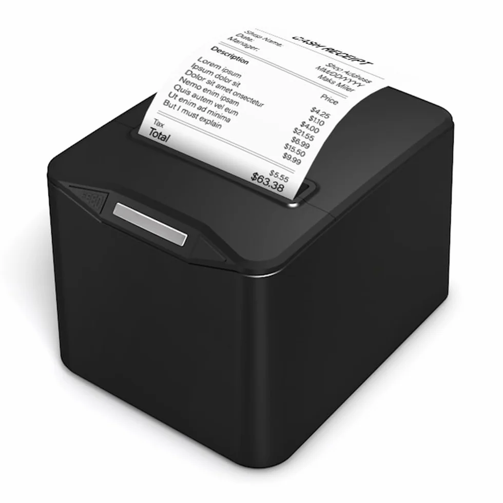 Bisofice POS-8370 drukarka termiczna 80 mm ESC/POS, automatyczne cięcie, USB Ethernet, 220 mm/s