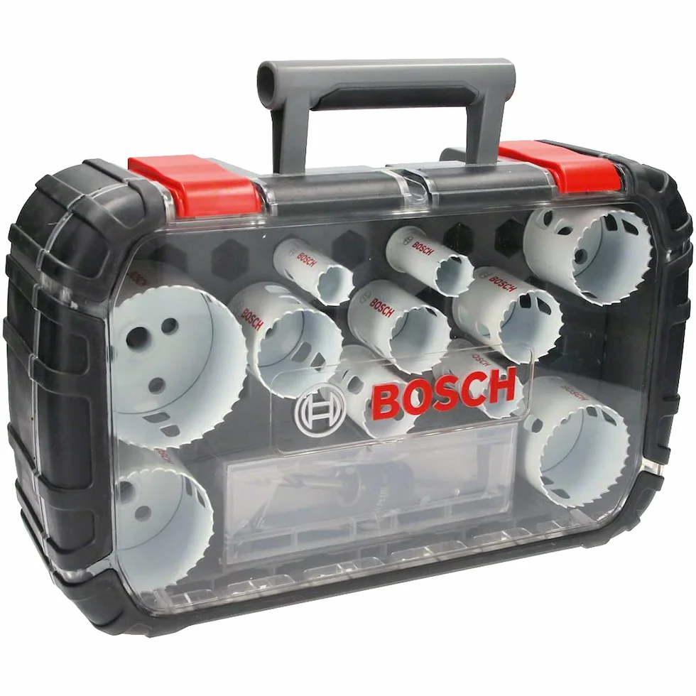 Bosch Professional Zestaw Otwornic Progressor 14-częściowy Ø 20-76 mm do Drewna i Metalu