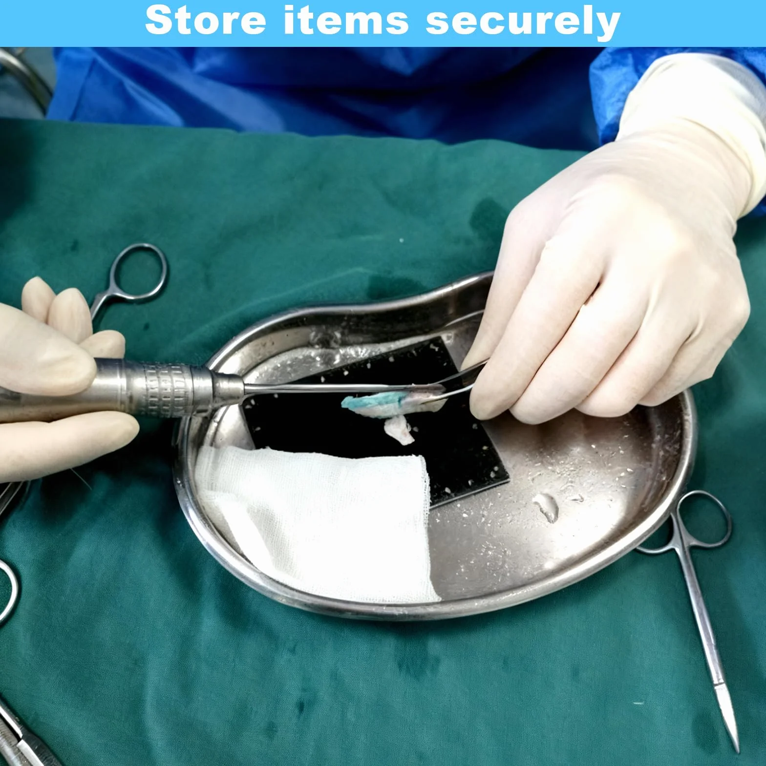 3 sztuki chirurgicznej miski na nerki, ze stali nierdzewnej, zakrzywione tace, taca laboratoryjna, metalowa taca na nerki, do instrumentów dentystycznych, organizer łazienkowy, narzędzie do tatuażu