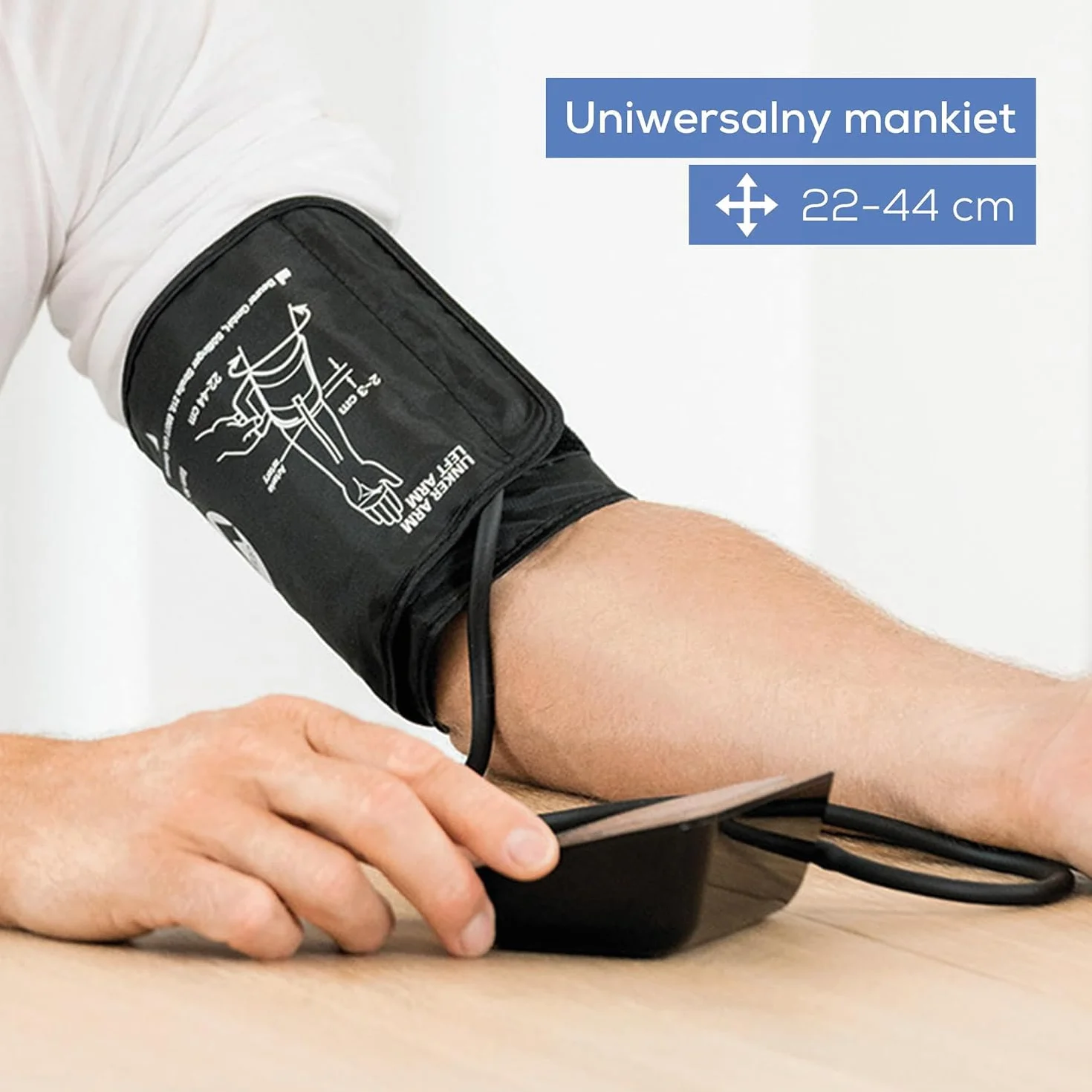 Beurer BM 54 Ciśnieniomierz naramienny, wyświetlacz XL, wykrywanie arytmii, mankiet 22-44 cm