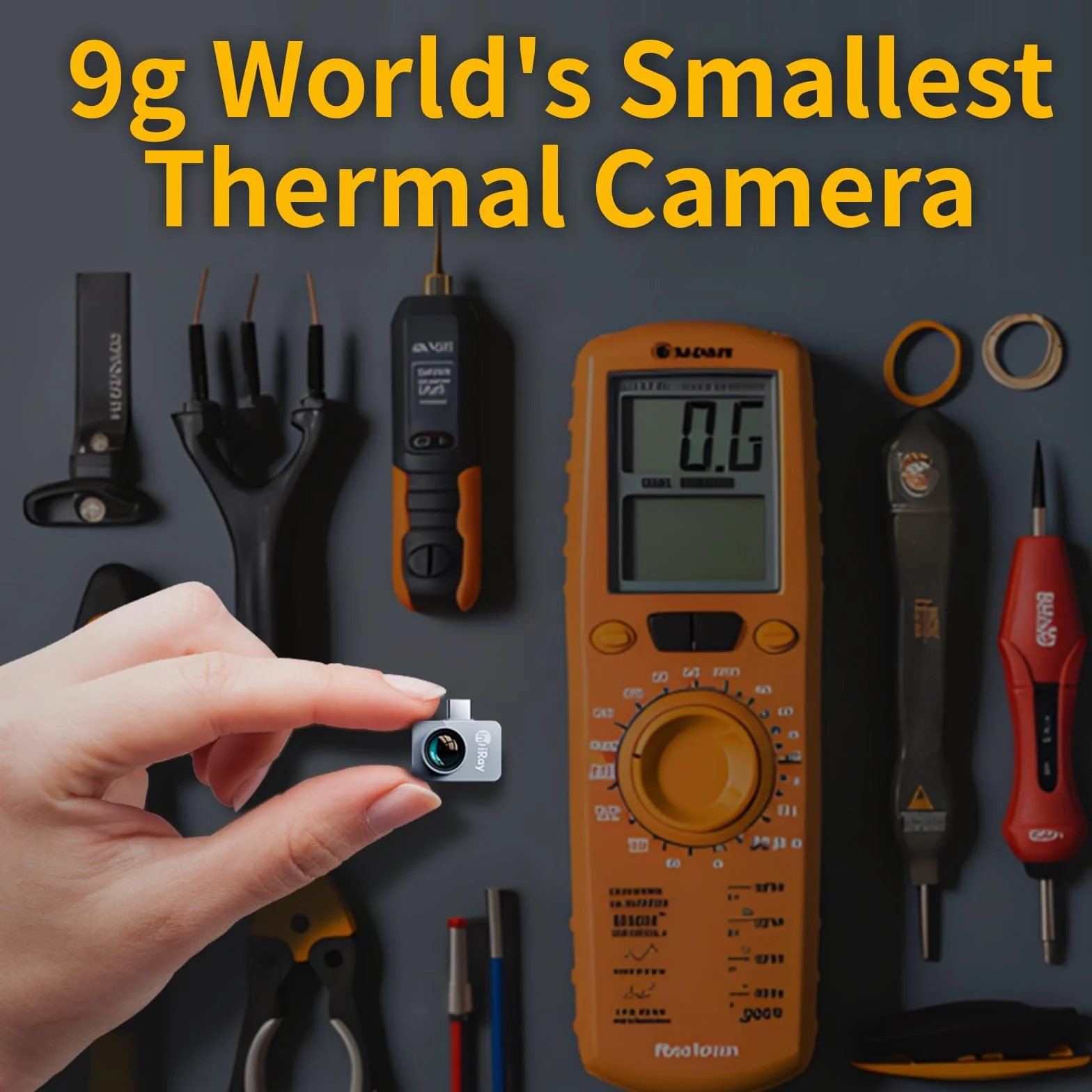 Kamera Termowizyjna Infiray P2 Pro Z Magnetycznym Makroobiektywem Dla Smartfonów Z Systemem Android Typu C, W Pełni Metalowa Konstrukcja O Rozdzielczości 256 X 192 I Częstotliwości Odświeżania 25 Hz