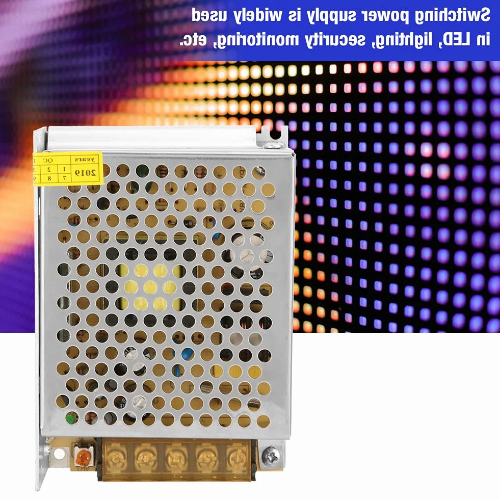Zasilacz impulsowy LED 24V 2A listwa zasilająca AC 110V-220V