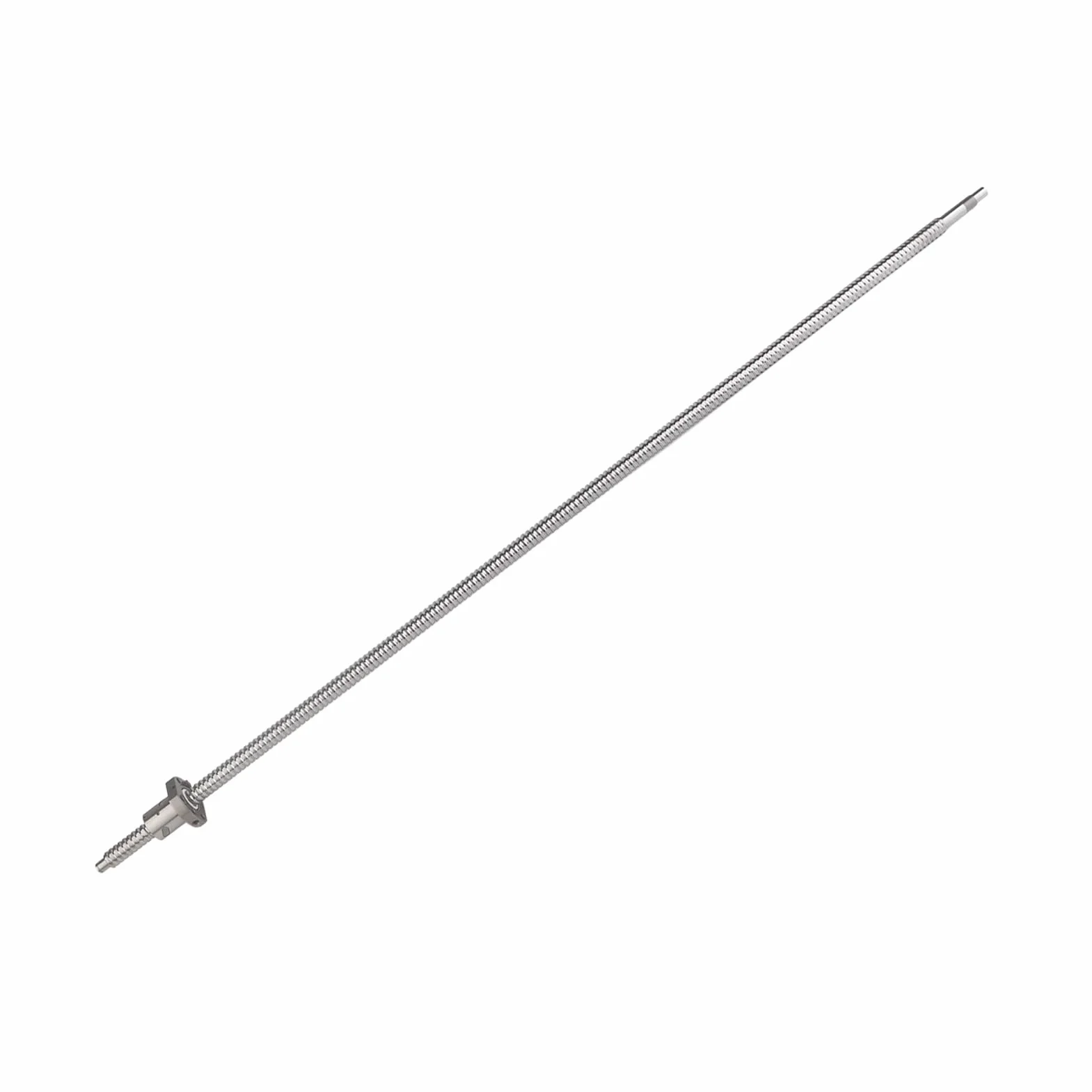 Hilitand SFU1605 1000 mm walcowana śruba kulowa śruba ołowiana bez wsporników bocznych