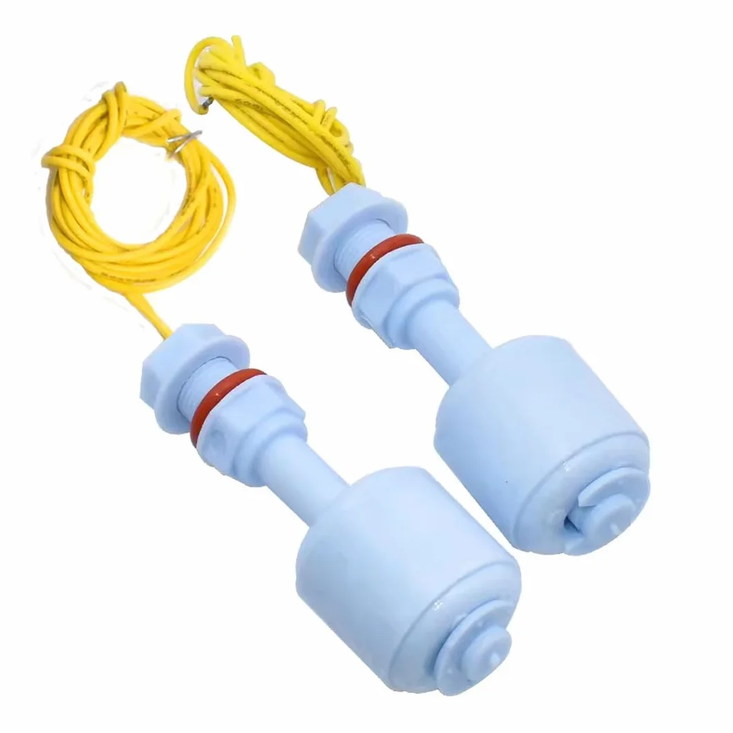 Przełącznik pływakowy czujnik poziomu wody AC 220V AC/DC 24V 52 mm do hydroponiki akwarium