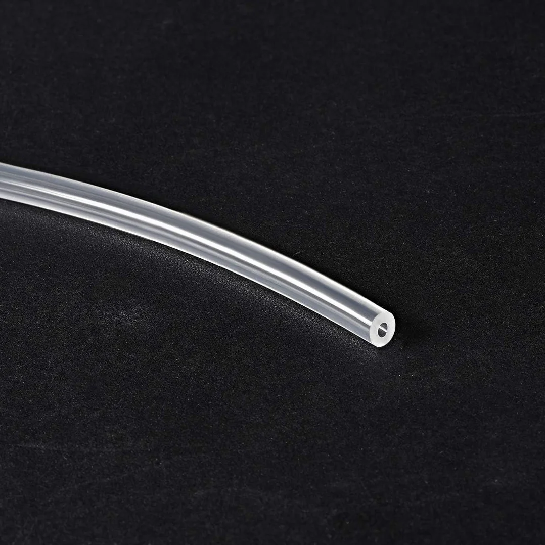 TOP-VIGOR Rurka silikonowa 0,5 mm x 1 mm 5 m elastyczna wąż wodno-powietrzny przezroczysta