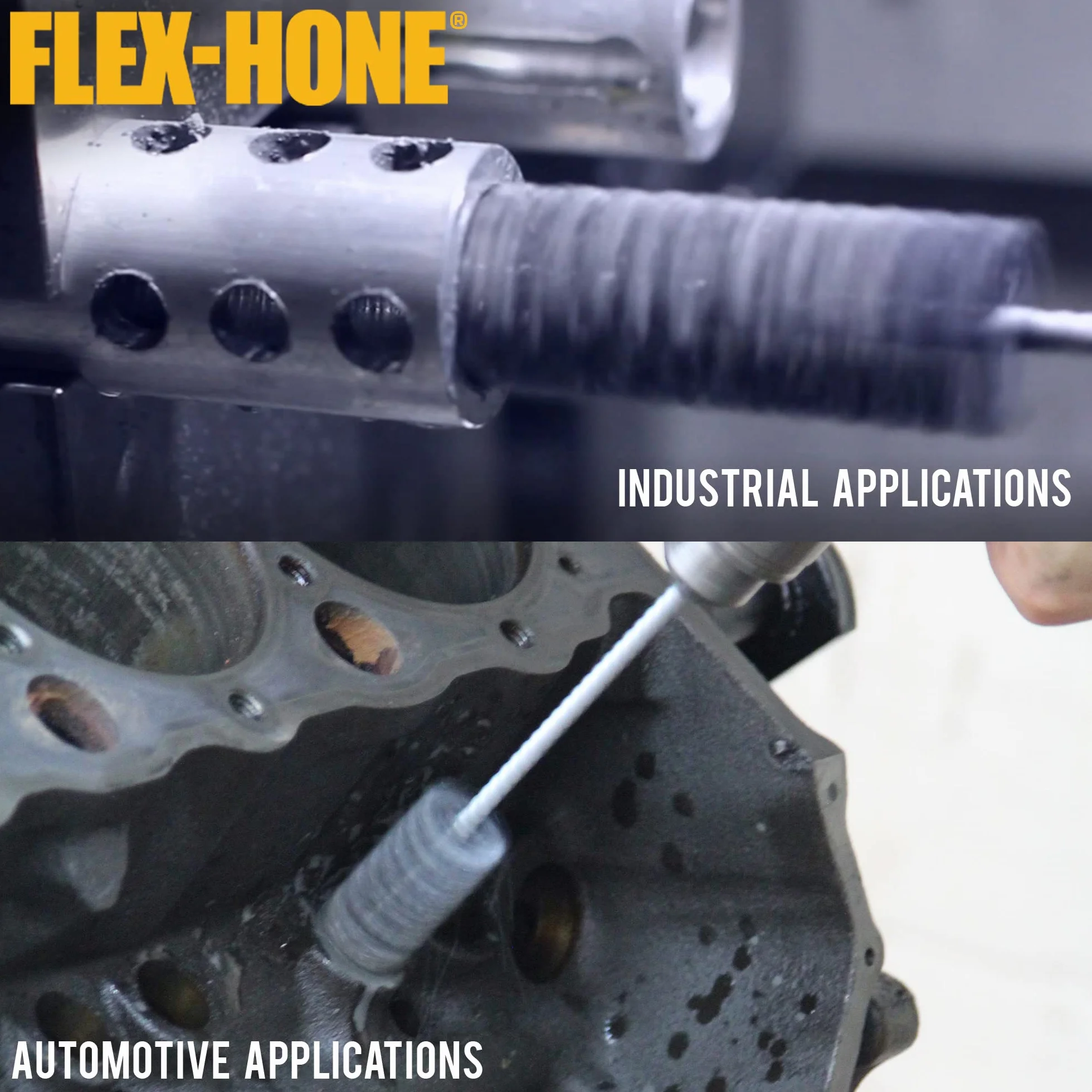 Brush Research FLEX-HONE Cylinder Hone, seria BC, ścierny z węglika krzemu, 10 mm (.394") średnica, rozmiar ziarnistości 320