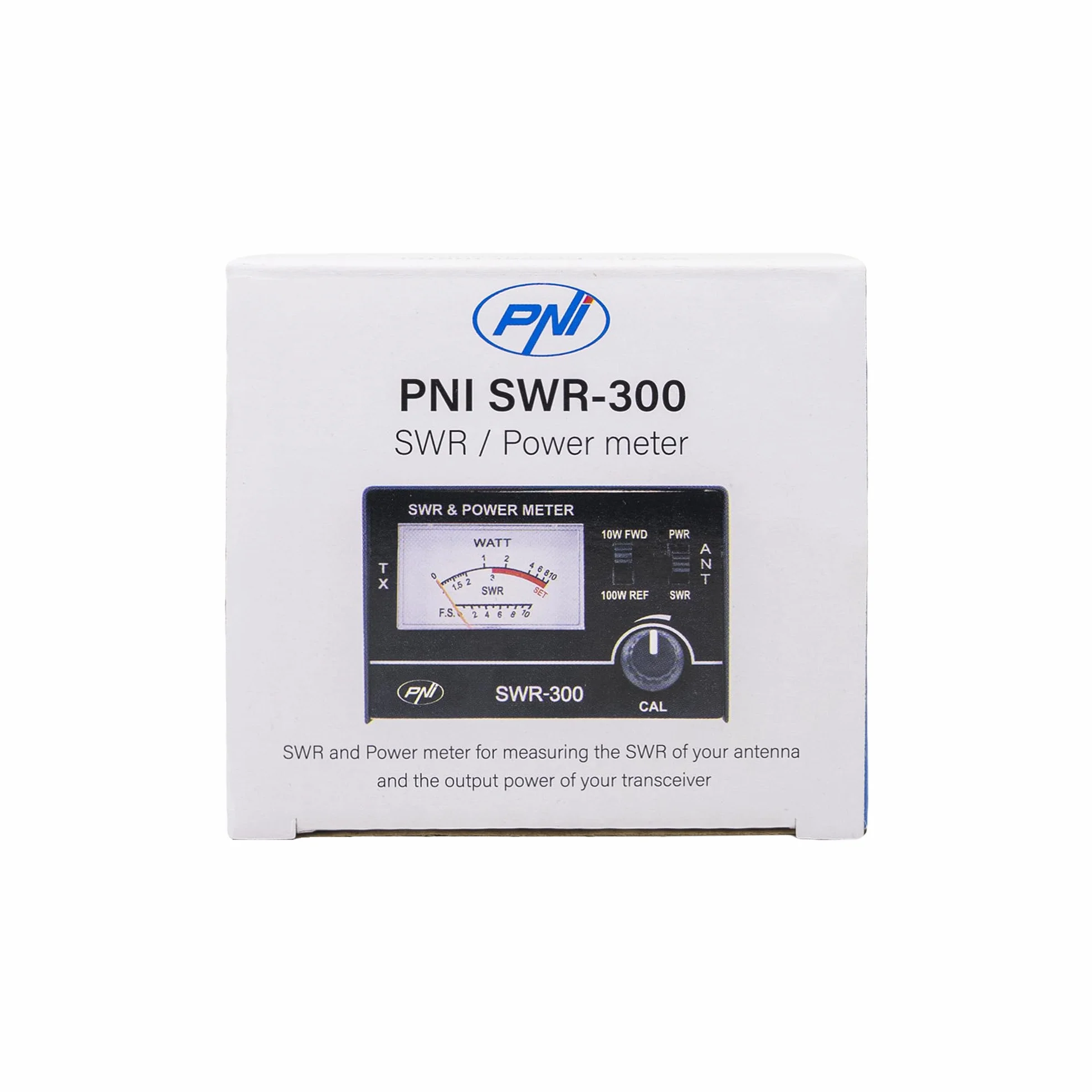 Reflektometr PNI SWR-300 PWR-SWR miernik do pomiaru SWR anten radiowych w zakresie częstotliwości 26-30 MHz i mocy stacji radiowych CB