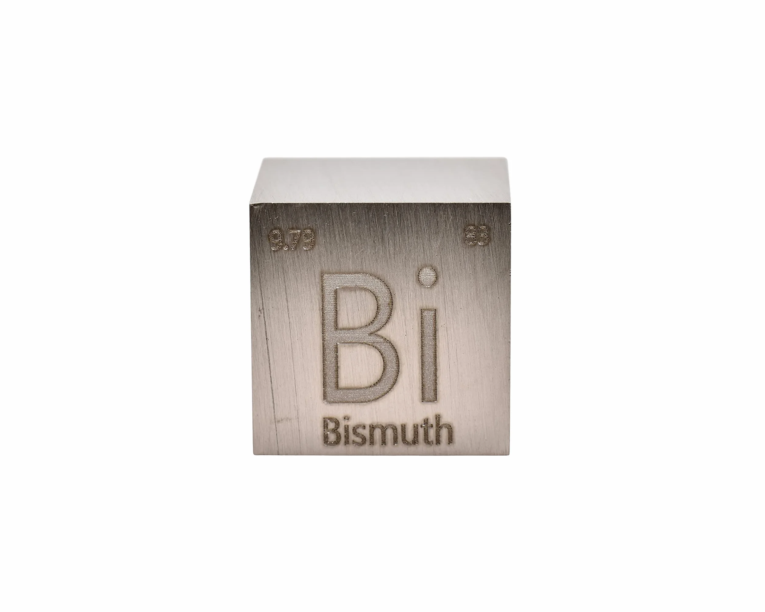 Bizmut duży sześcian metalowy 25.4x25.4x25.4mm czysty 99.9% do kolekcji