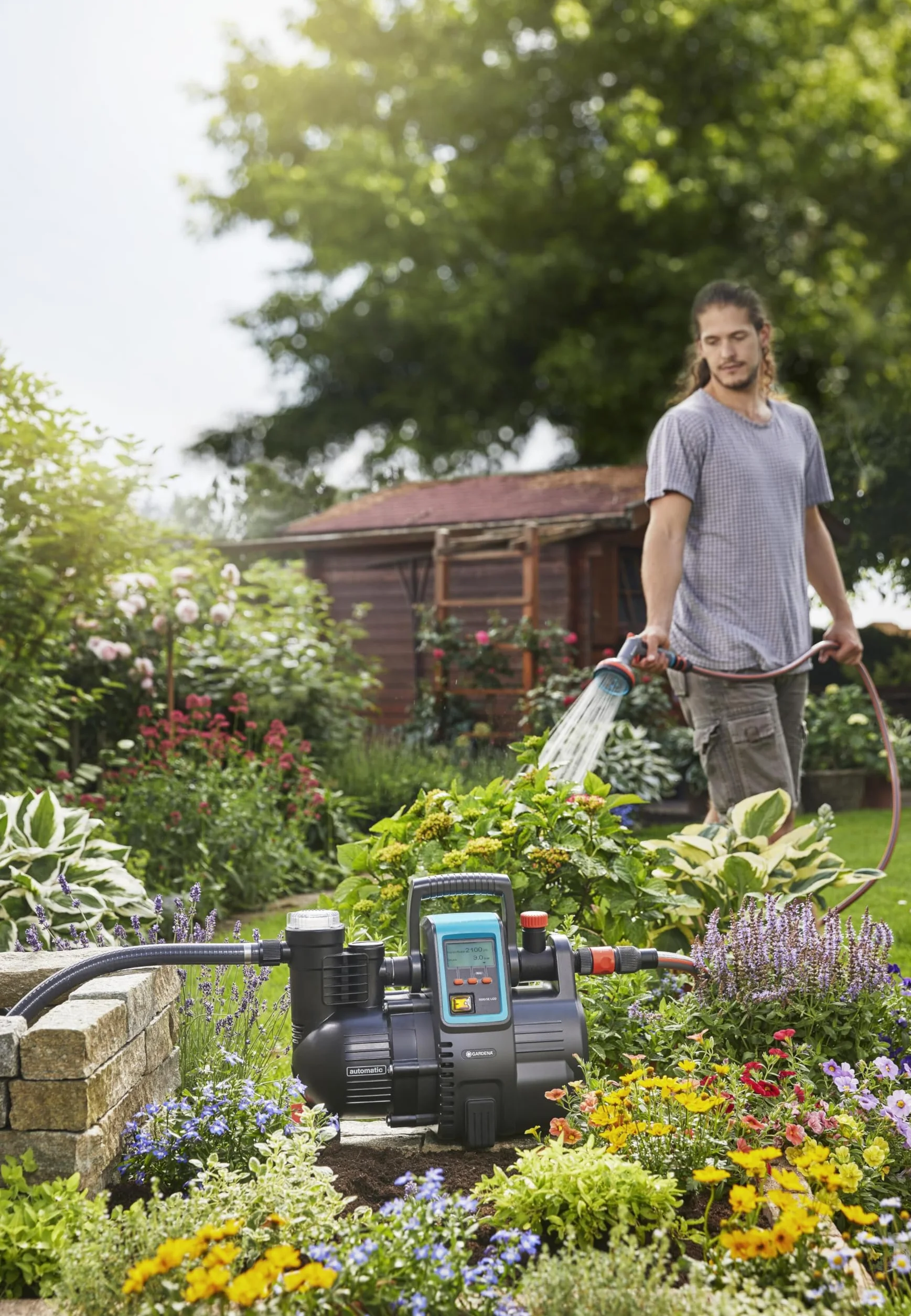 Gardena Comfort 5000/5E LCD automatyczny hydrofor 5000 l/h 1300 W