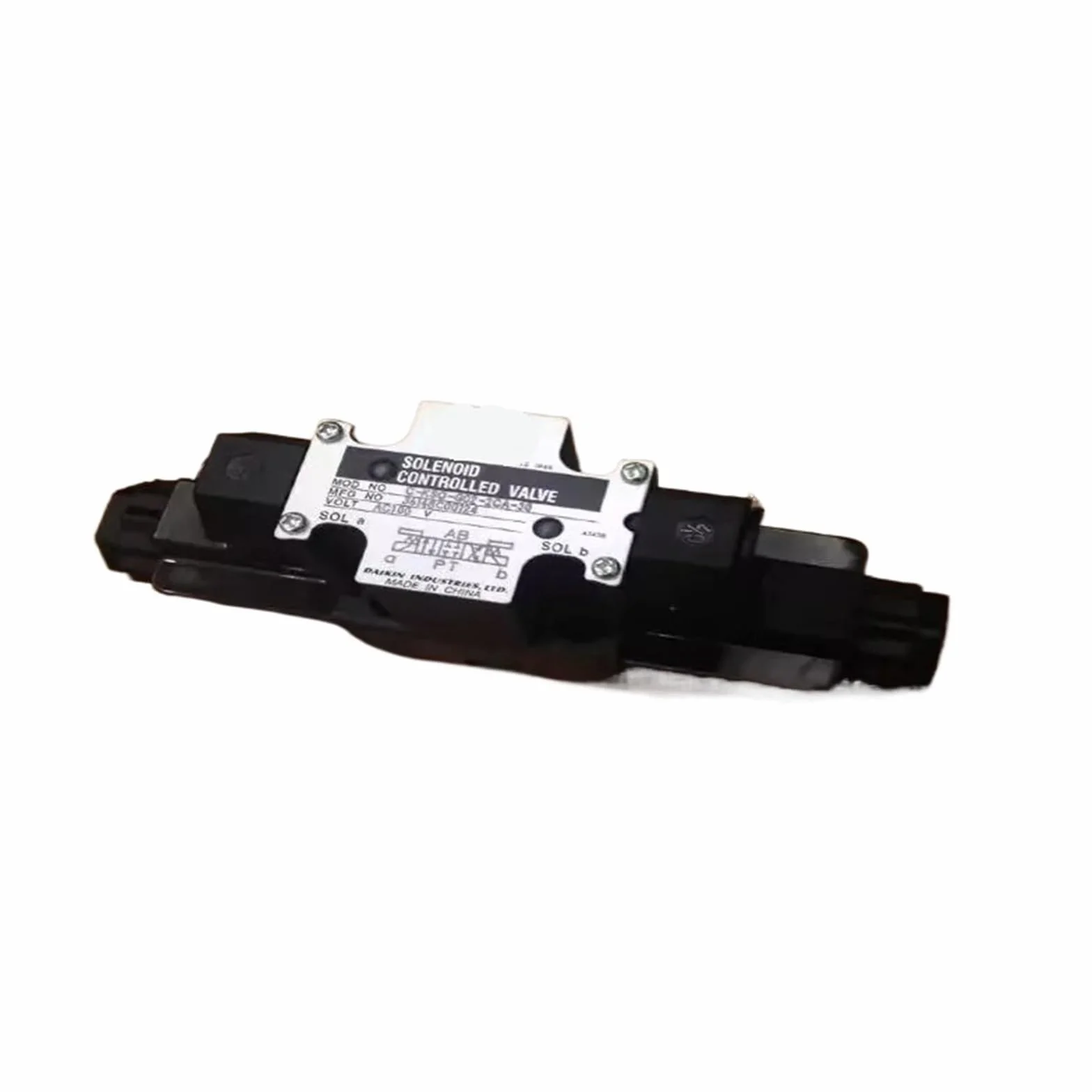 ZAWÓR HYDRAULICZNY STEROWANY SOLENOIDE KSO-G02-2CA-10-T KSO-G03-2CB-20 KSO-G02-2CA-30-E KSO-G02-2CP-30-C1