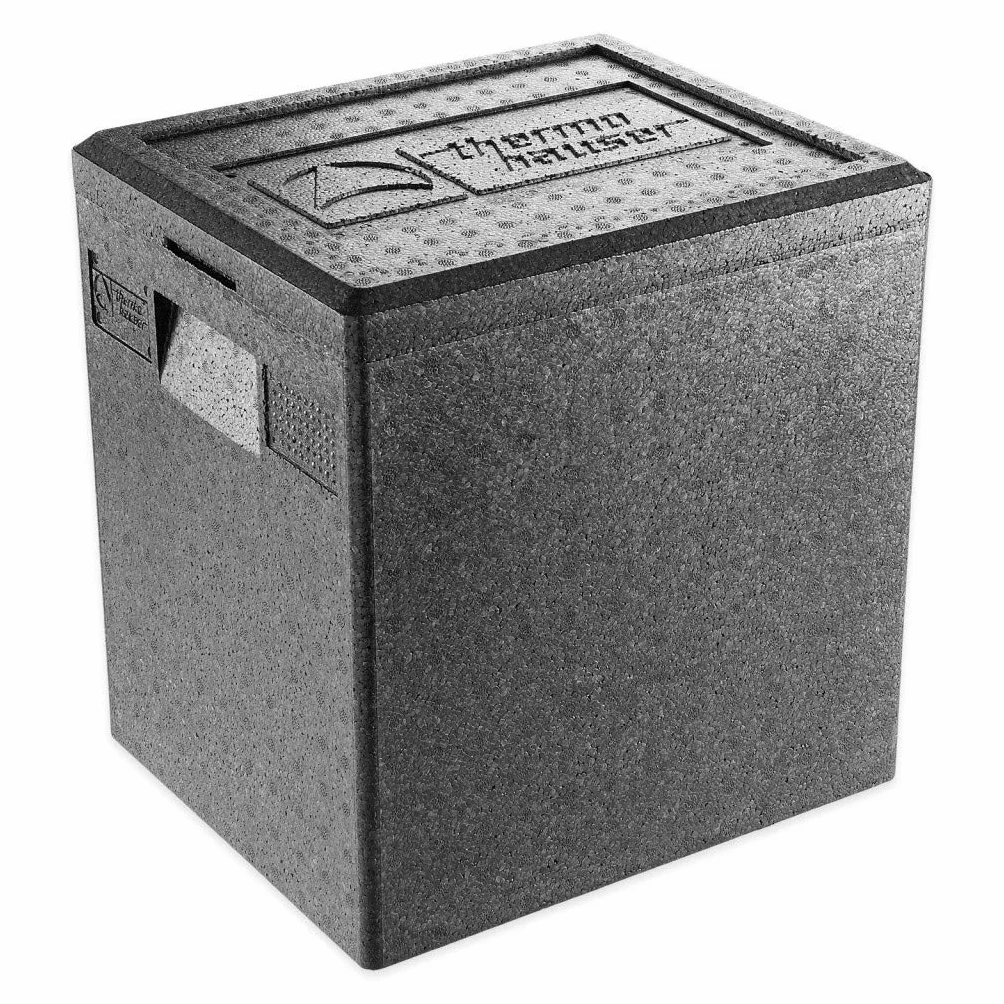thermohauser EPP GN 1/2 pojemnik termiczny z pokrywką 31 litrów 39 x 33 x 41 cm
