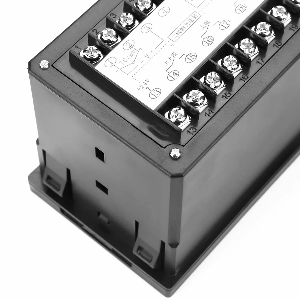 Inteligentny regulator ciśnienia, wskaźnik poziomu cieczy T80 AC220V wskaźnik kolumny świetlnej 4-20MA przetwornik poziomu