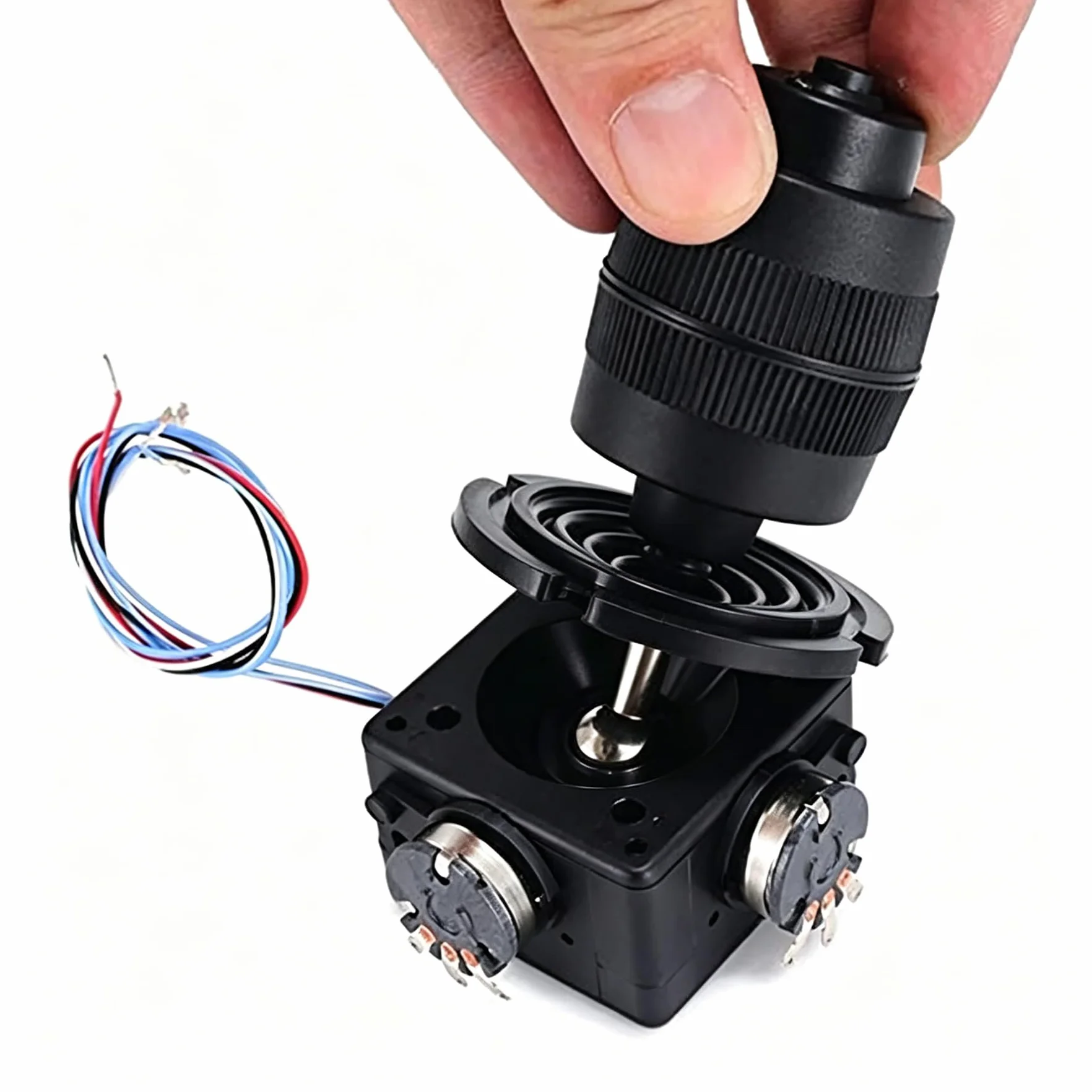 Uadme Potencjometr resetowania joysticka, JH-D400X-R4 10K potencjometry kołyskowe, kontroler przycisków do mobilnego systemu fotograficznego