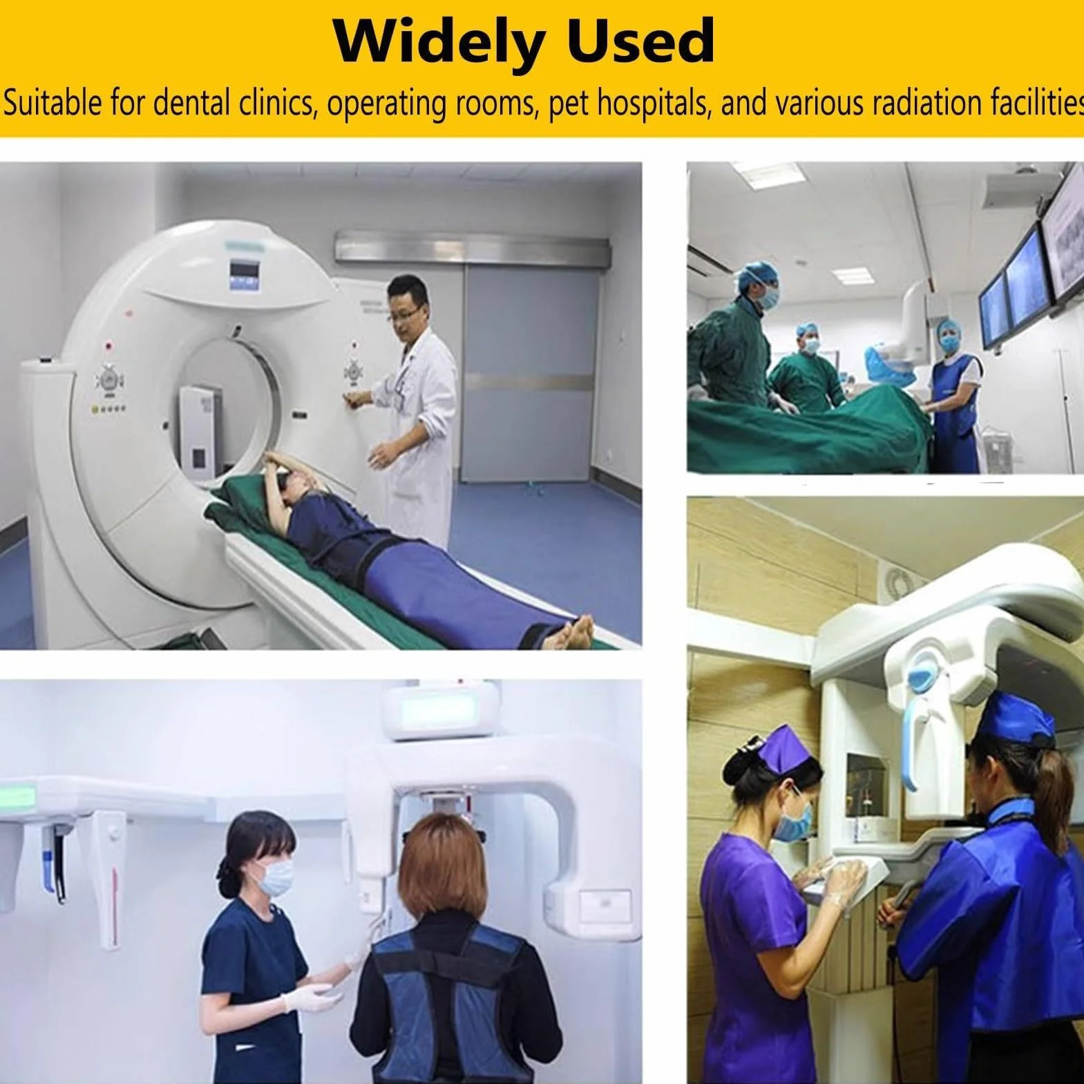 Ochronny Fartuch OłOwiany Do Promieni Rentgenowskich, Czapka OłOwiana, 0,35 Mmpb/0,5 Mmpb, Czapka Ochronna Przed Promieniowaniem, Do GabinetóW Stomatologicznych, Klinik Weterynaryjnych,0.5mmpb