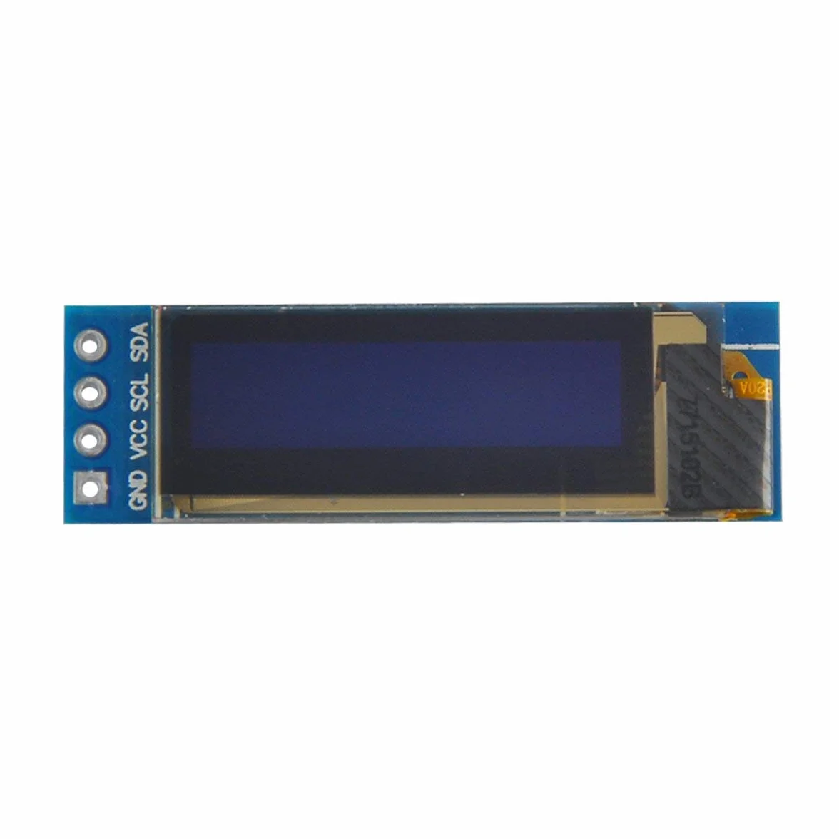 DollaTek 2 szt. I2C OLED modu? wy?wietlacza 0,91 cala I2C OLED ekran sterownik DC 3,3 V ~ 5 V dla Arduino - bia?a czcionka