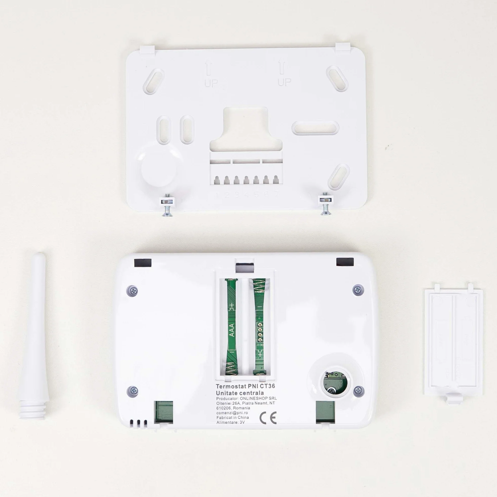 PNI CT36 Inteligentny termostat bezprzewodowy WiFi TuyaSmart do instalacji cieplnych