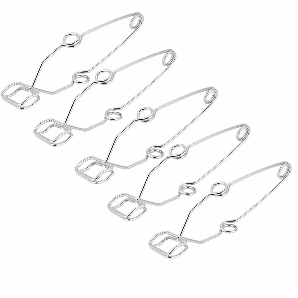 Reagenzglas Klips Clamp do Laboratorium Stoddard 14,5 cm Federstahl
