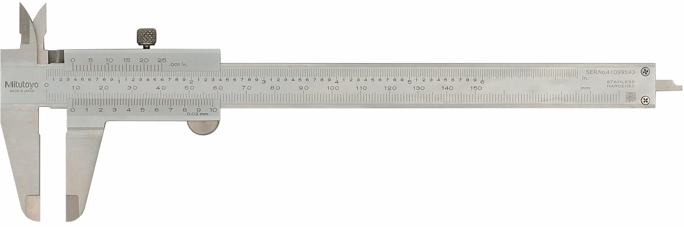 Mitutoyo MIT530-312 Zacisk suwmiarki o wysokiej dokładności, zakres 0–150 mm