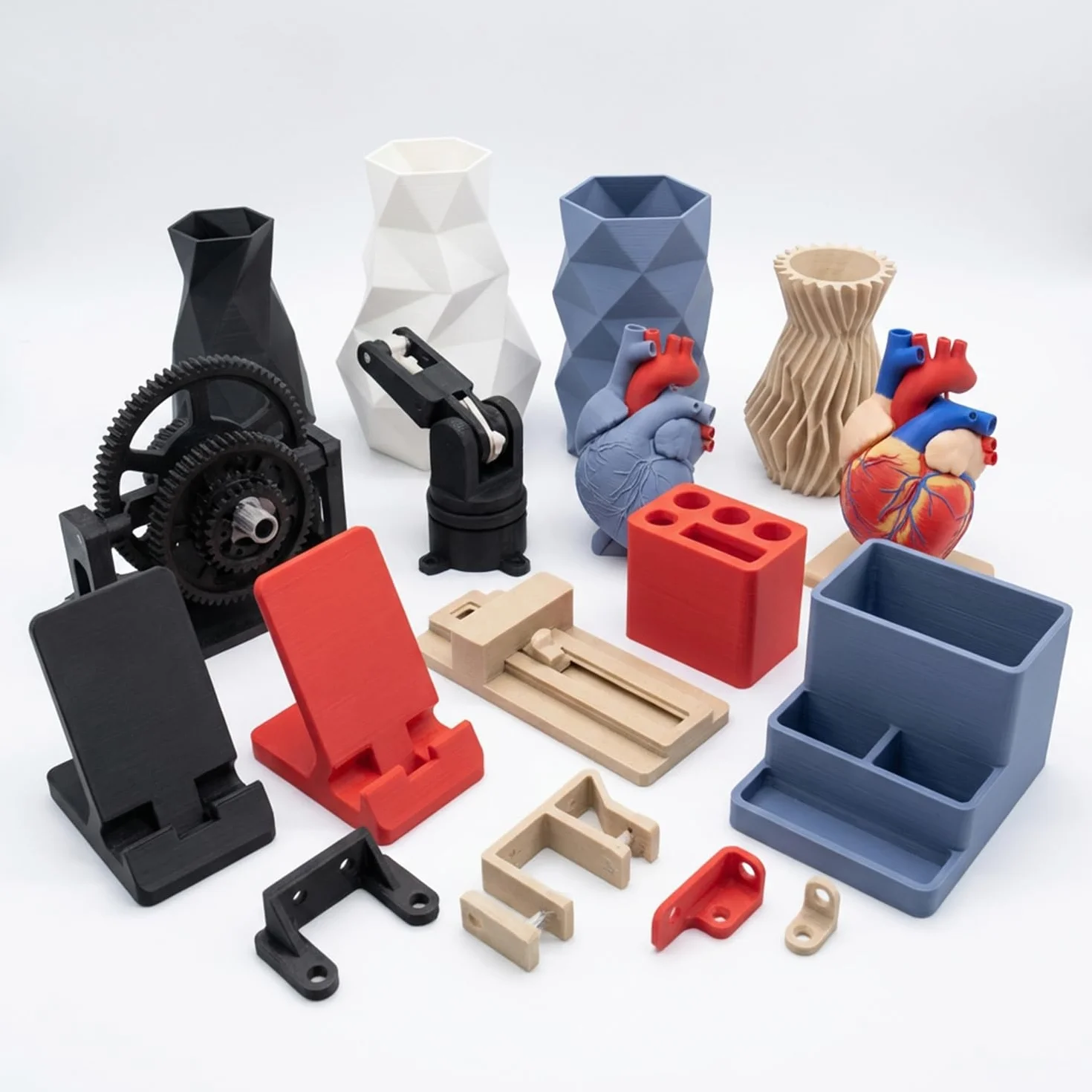 eSUN Upgraded Matte PLA Filament 1.75mm, matowy filament PLA do drukarek 3D, kolor bez połysku, matowa tekstura, 1 kg na szpulę, 2 szpule do drukarek 3D, Ciemny czarny