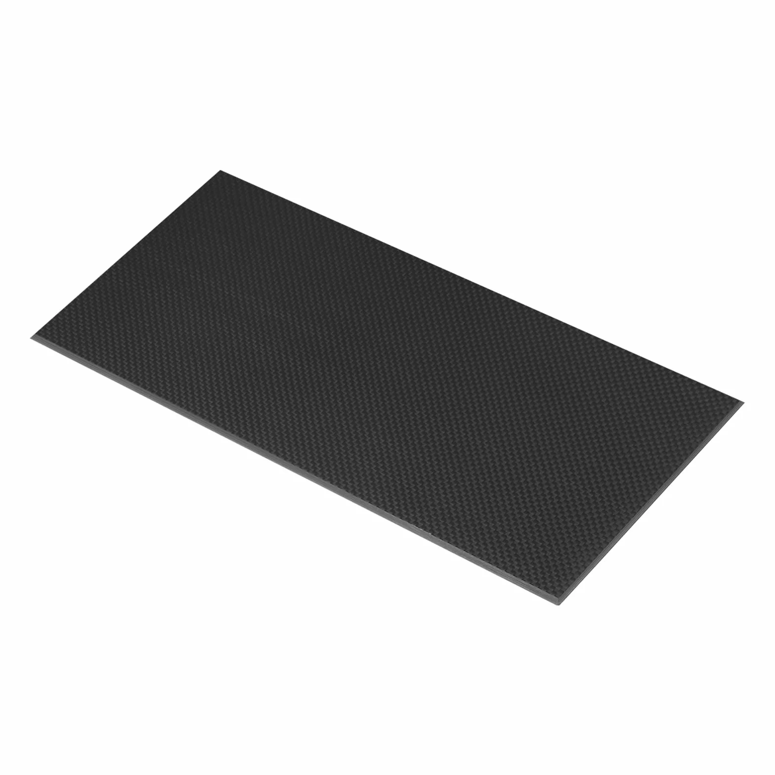 QUARKZMAN 1 arkusz z włókna węglowego 250 x 100 x 6 mm wytłaczana płyta z włókna węglowego płaska gładka powierzchnia prosty panel do latawca RC samolot