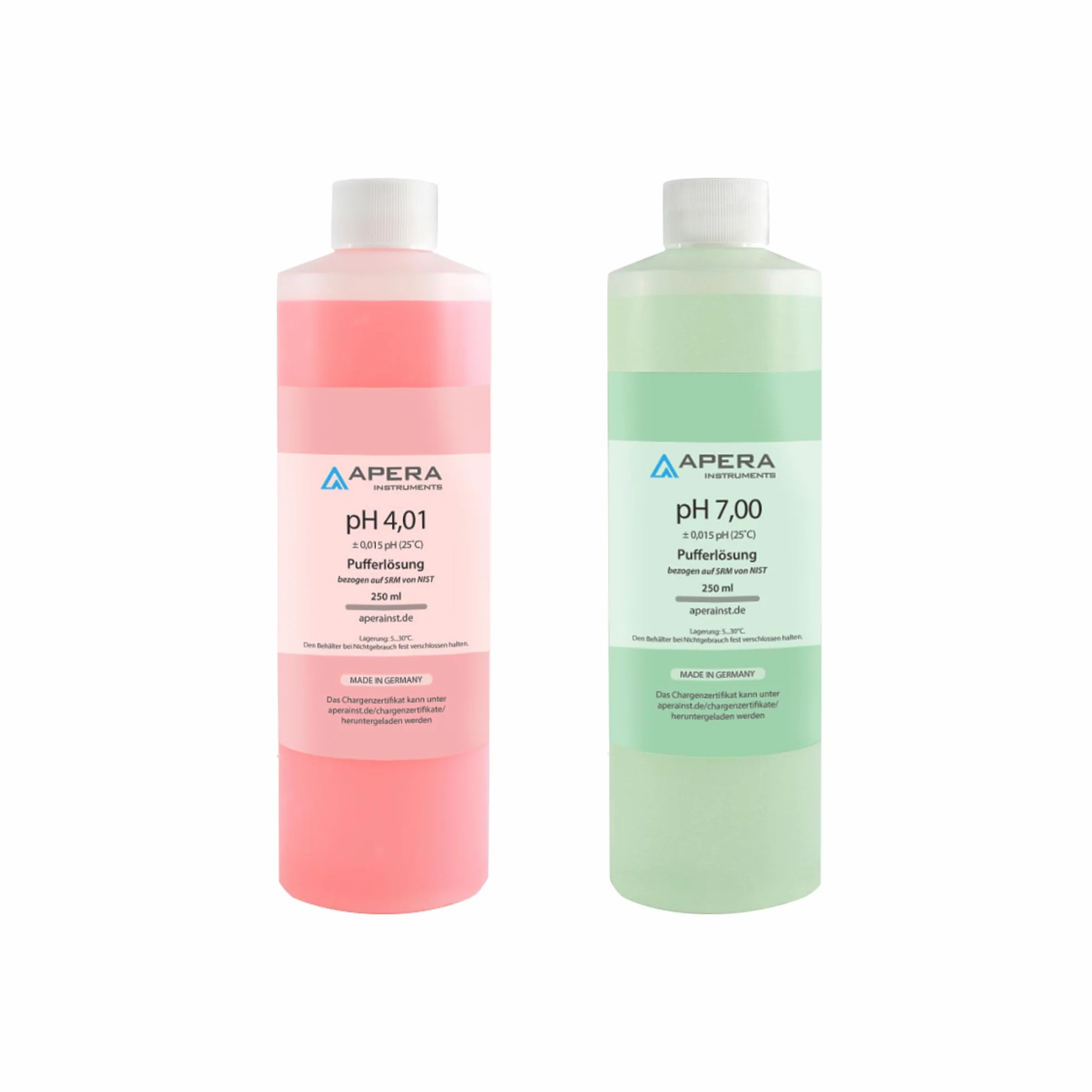 Apera Instruments Roztwór do kalibracji pH 4,01/7,00 250 ml AI1113