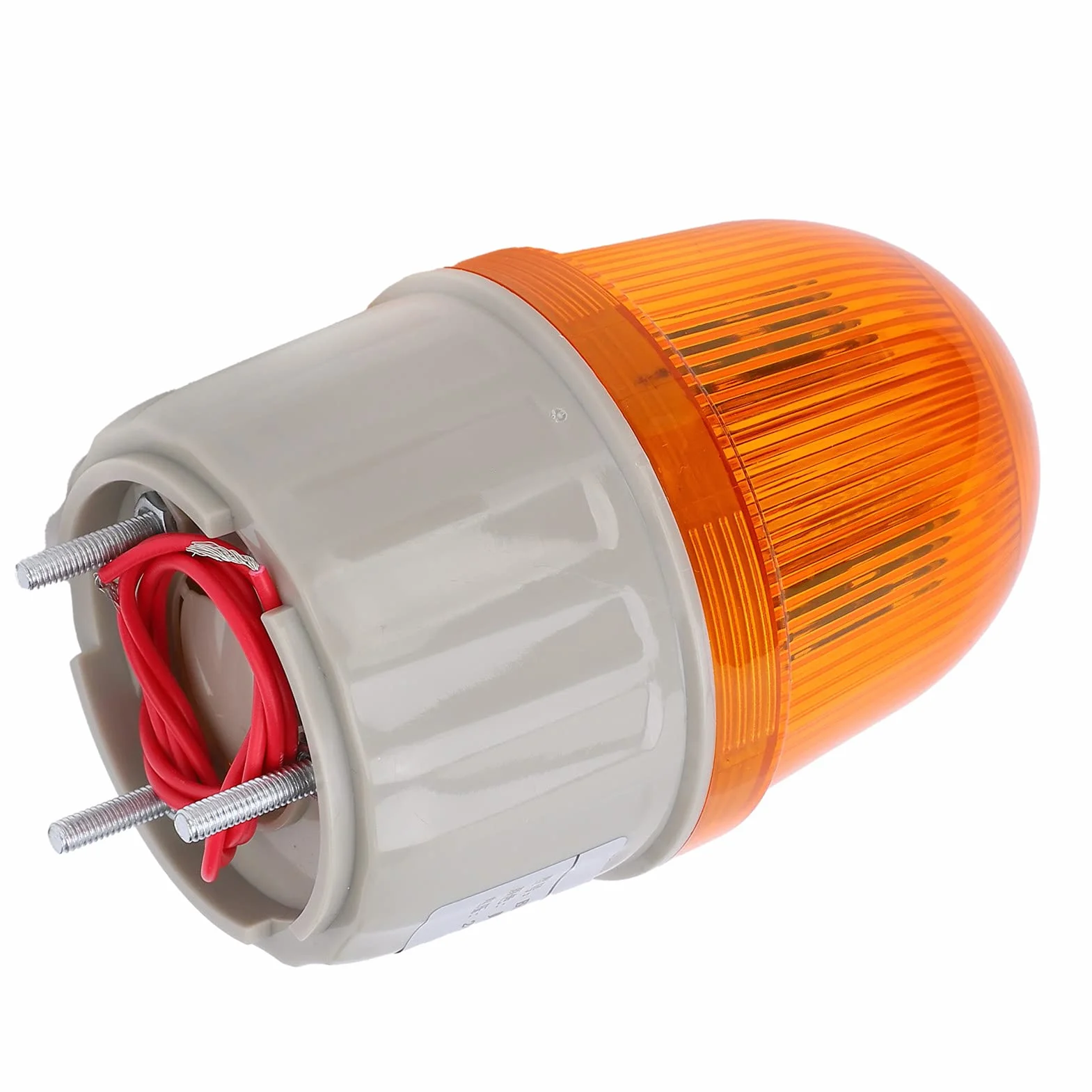 BERM Ostrzegawcza Stroboskopowe LED 5W 220V AC Dźwięk Oświetlenie Alarmowe Żółty