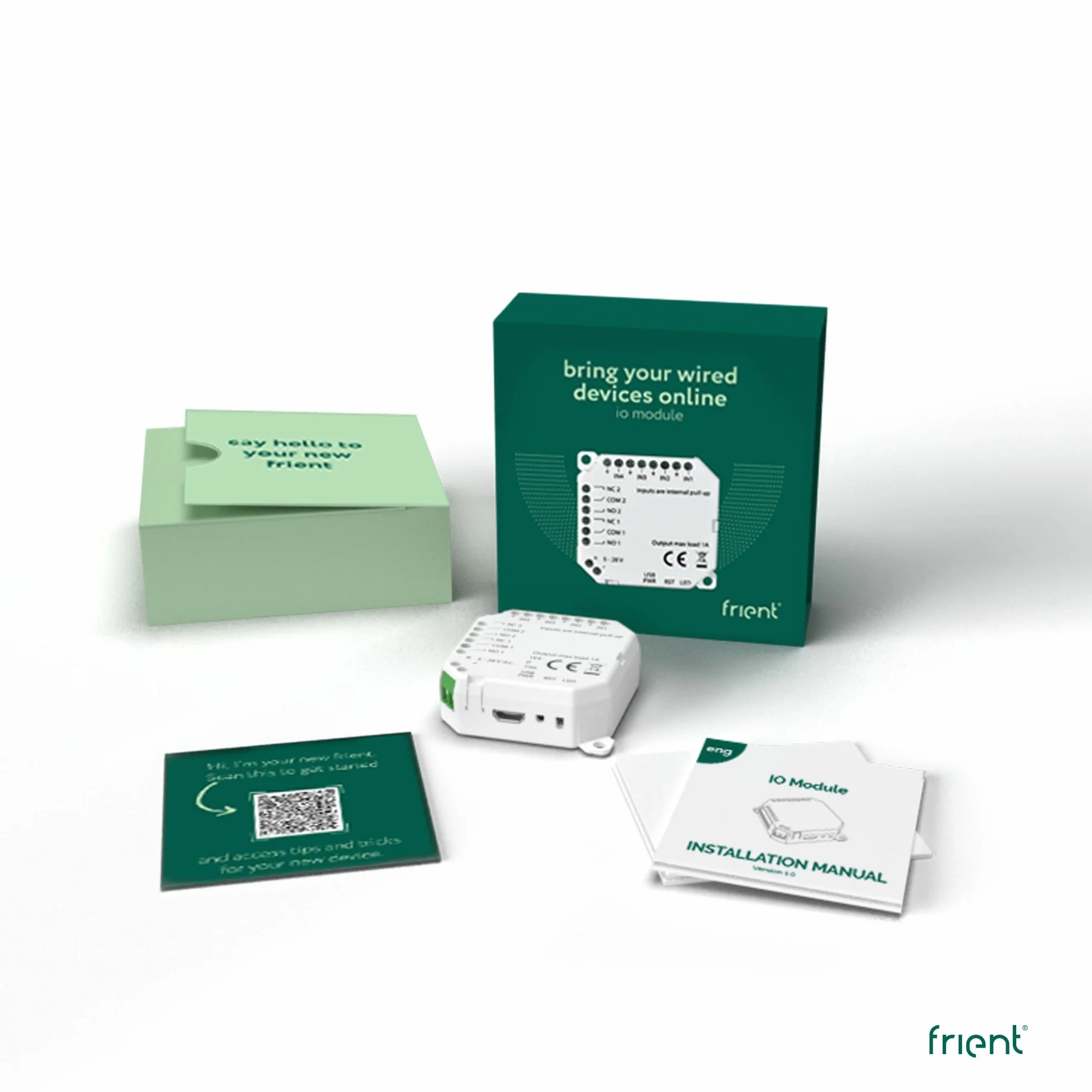 frient IO Module Moduł wejścia/wyjścia Zigbee Inteligentny dom Interfejs przewodowy