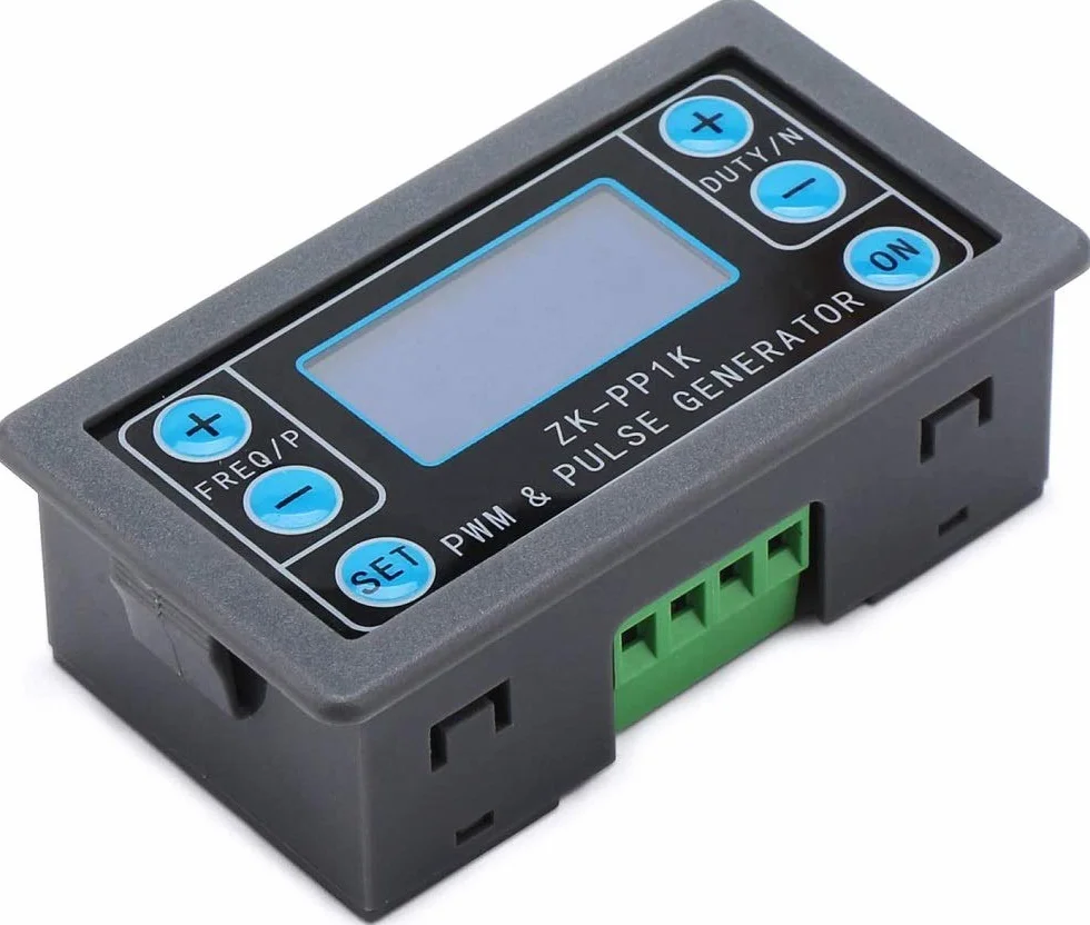 DollaTek PWM Generator sygna?u 1Hz ~ 150 kHz generator dwumilowy regulowany generator cz?stotliwo?ci pulsu Wspó?czynnik cz?stotliwo?ci t?tna prostok?tny modu? fali kwadratowej z etui