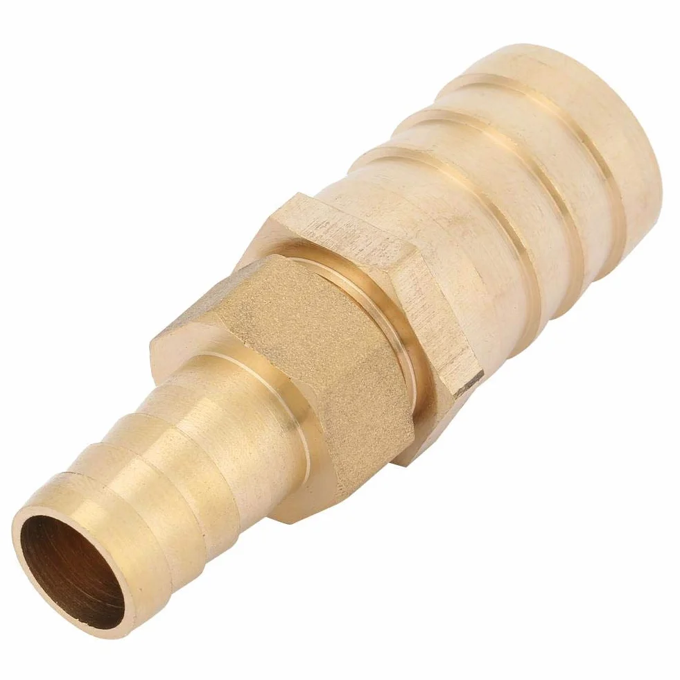 16 mm-16/19 / 25 mm mosiądz Fitting wąż zadzior złączka redukcyjna element łączący do rur prostych (16-25 mm)