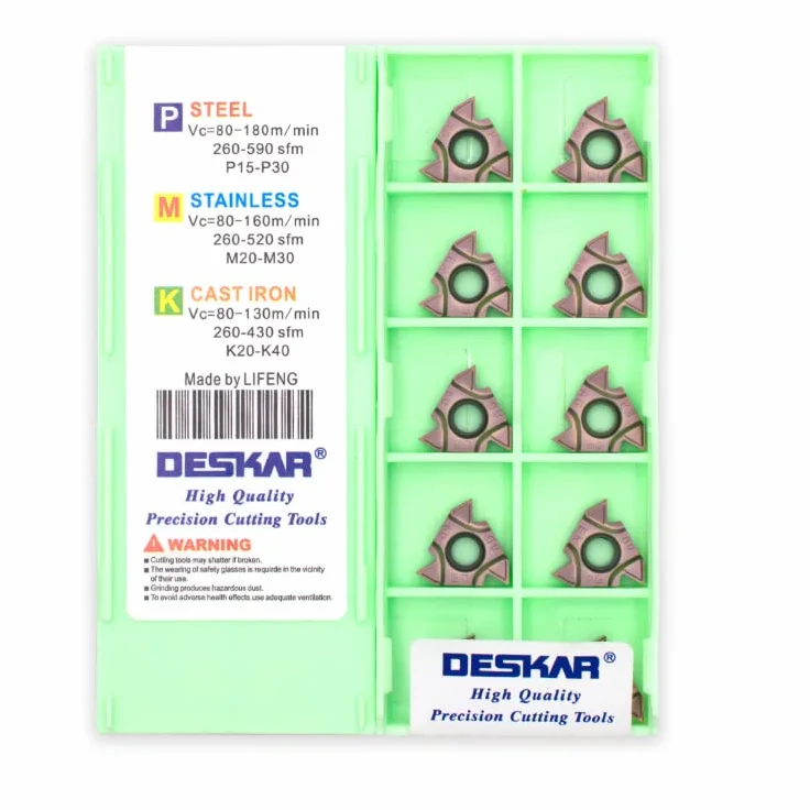 Deskar 100% oryginalna 16IRM 16ERM AG60 LF6118 wkładka do toczenia bieżnika