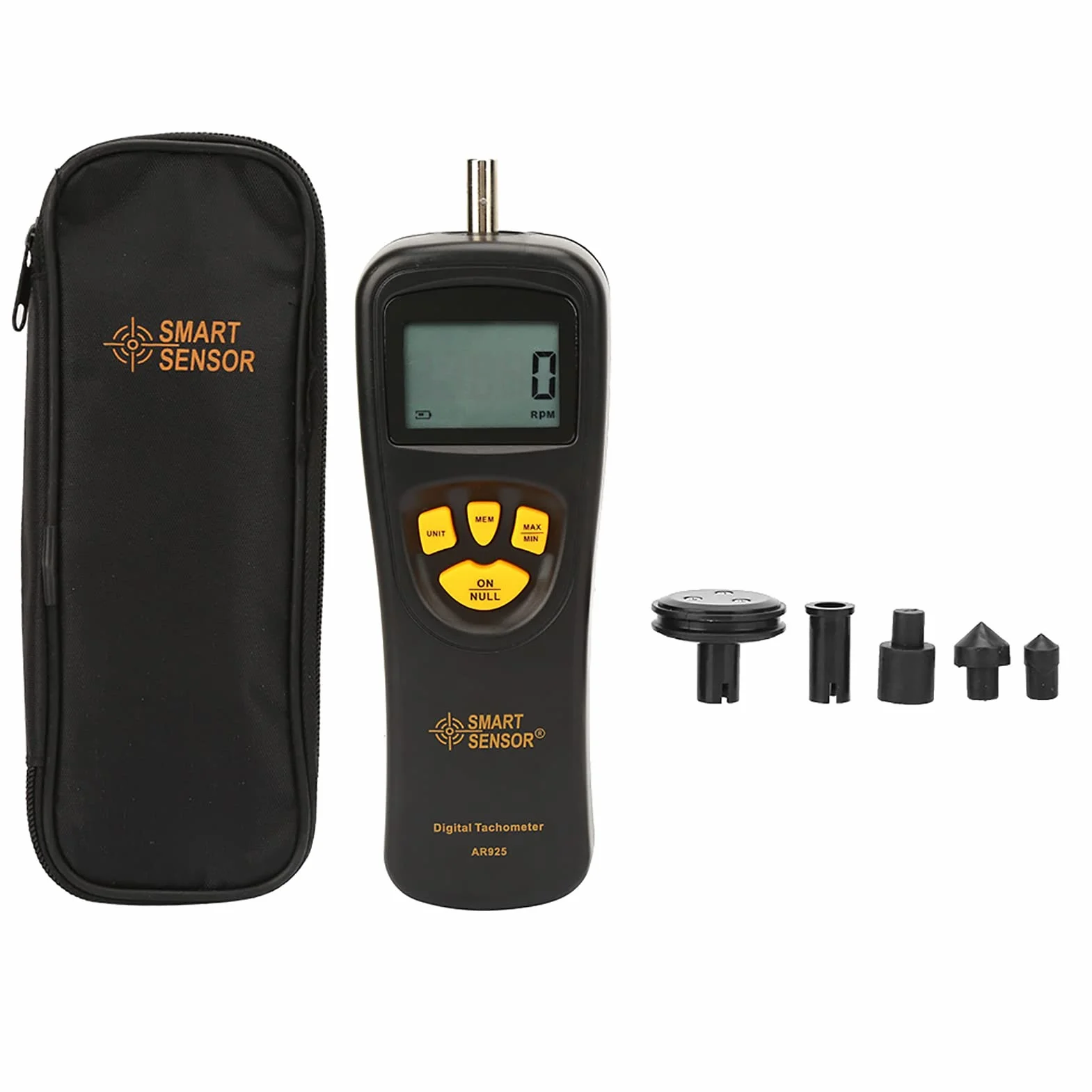 SMART SENSOR cyfrowy tachometr 0,5~19999 obrotomierz obrotowy LCD