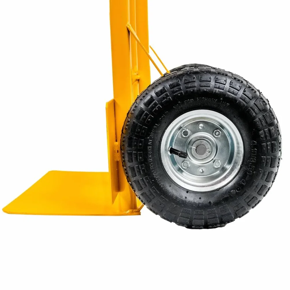 Mega-M Wózek transportowy 2 w 1 250KG rozkładany żółty