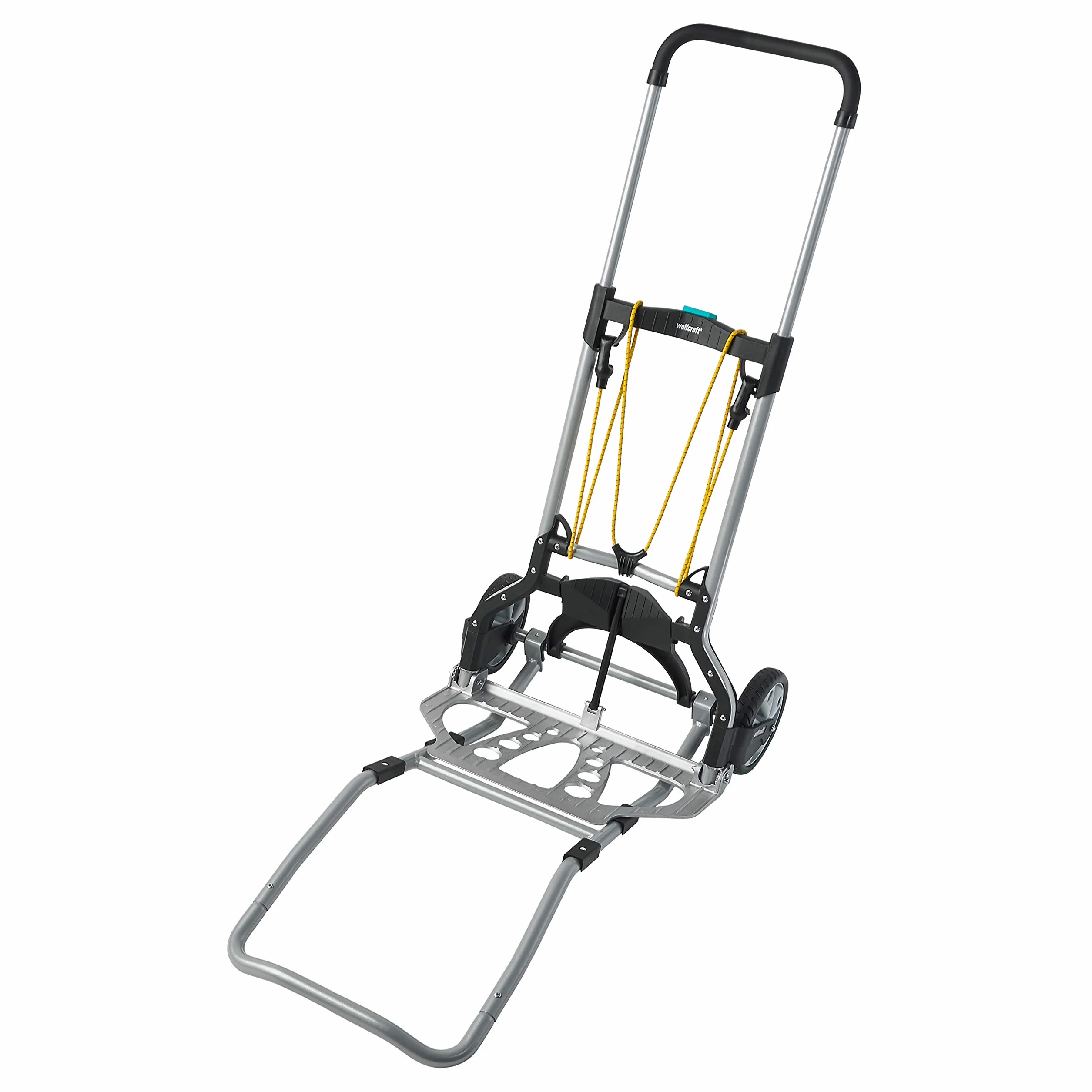 wolfcraft Uchwyt do wózka transportowego TS I 5528000 I Pomocny do przenoszenia ciężkich ładunków do maks. 100 kg po schodach