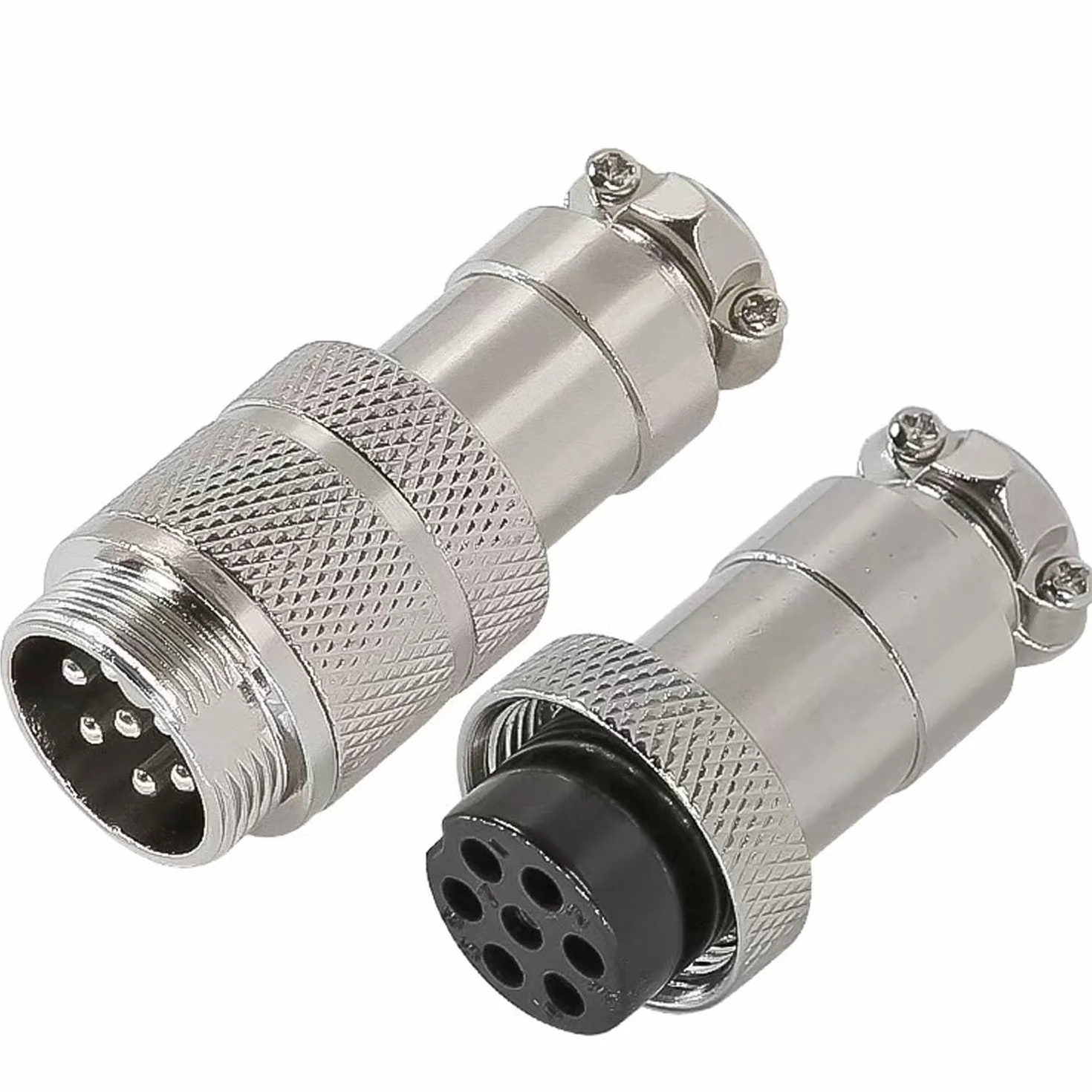 RUNCCI-YUN GX20 7-pinowe złącze lotnicze 20 mm męskie żeńskie do panelu kabla