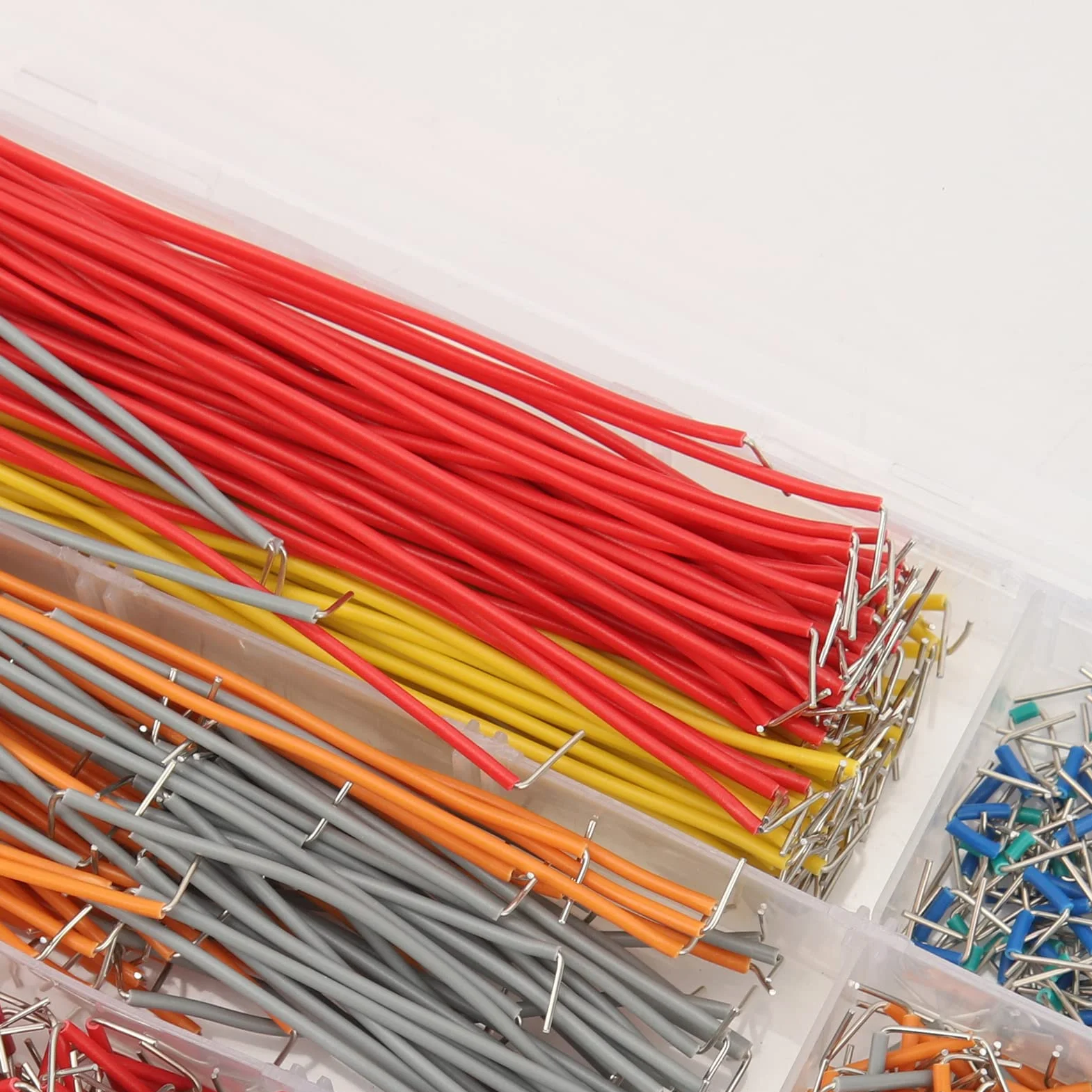Zestaw Przewodów Rozporowych Miedziany Elastyczny Kabel Zworki Breadboard 840 SZTUK