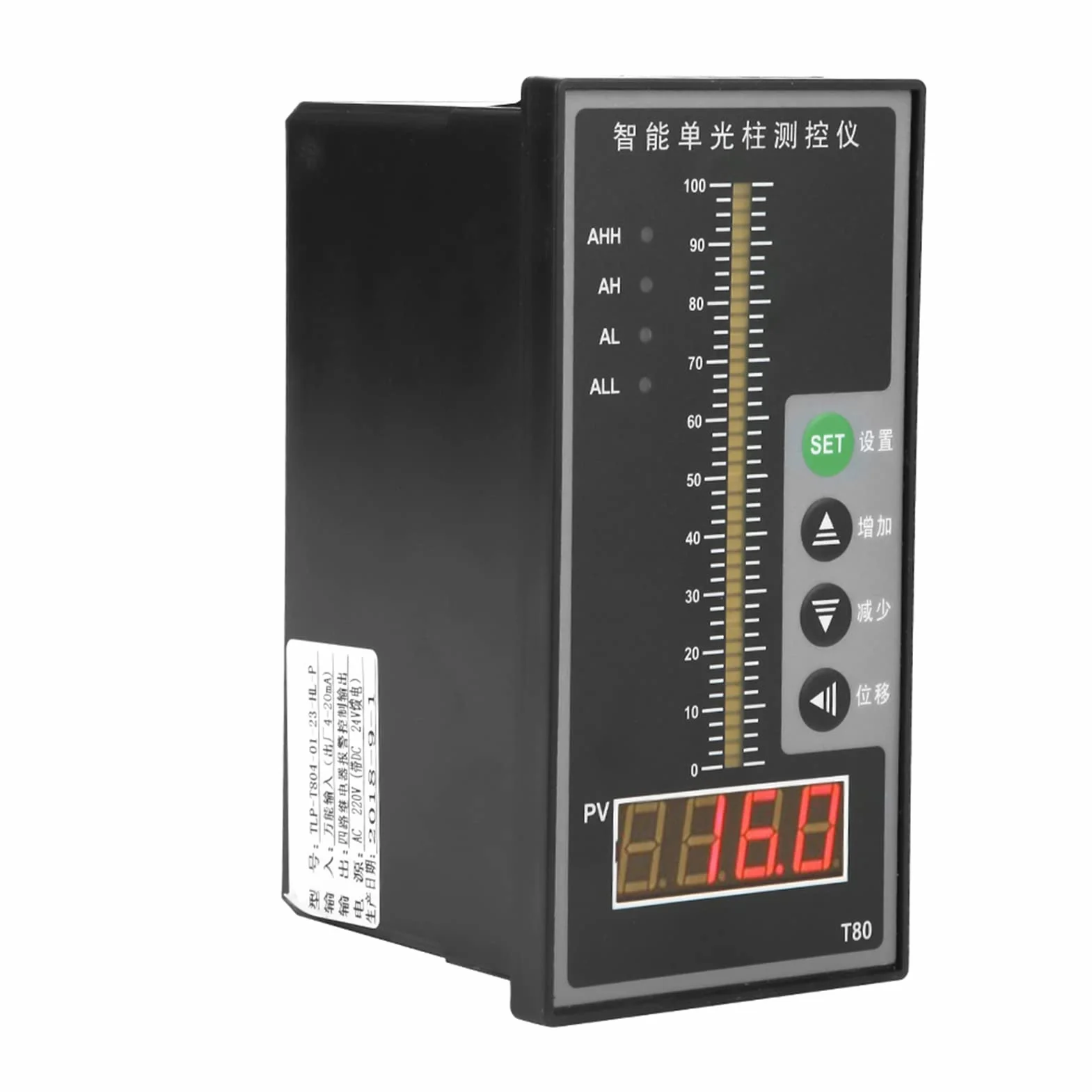 Inteligentny Regulator Ciśnienia AC220V 4-20mA Czujnik Poziomu Cieczy T80