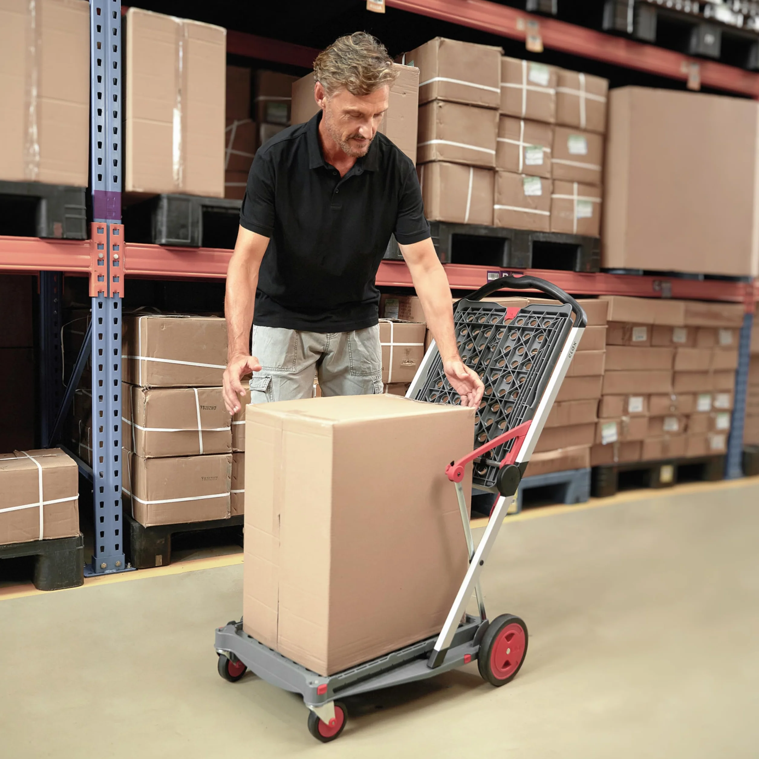 Clax Składany Wózek Transportowy Basic