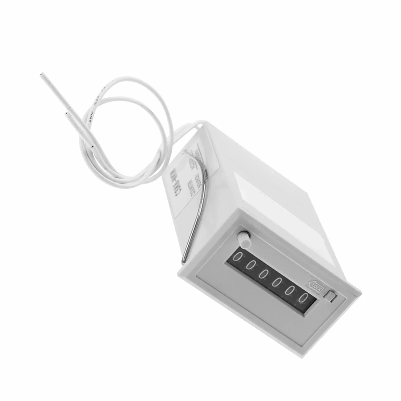 Agatige Licznik elektromagnetyczny CSK6-NKW 6-cyfrowy AC220V/AC110V/DC24V/DC12V
