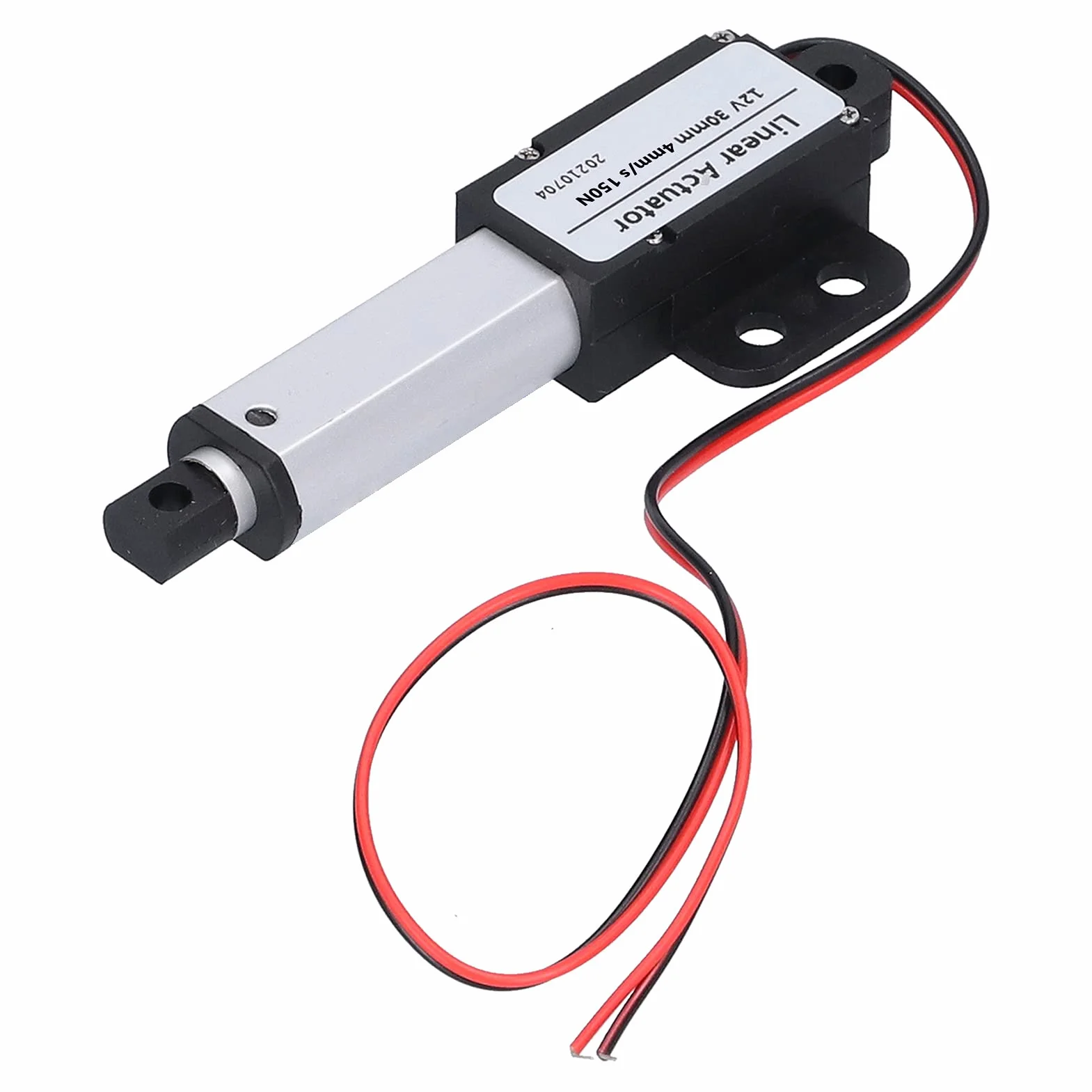 Siłownik Liniowy Mini 30mm DC 12V Elektryczny 150N Ruchu Liniowego Ochrona Przed Zwarciem